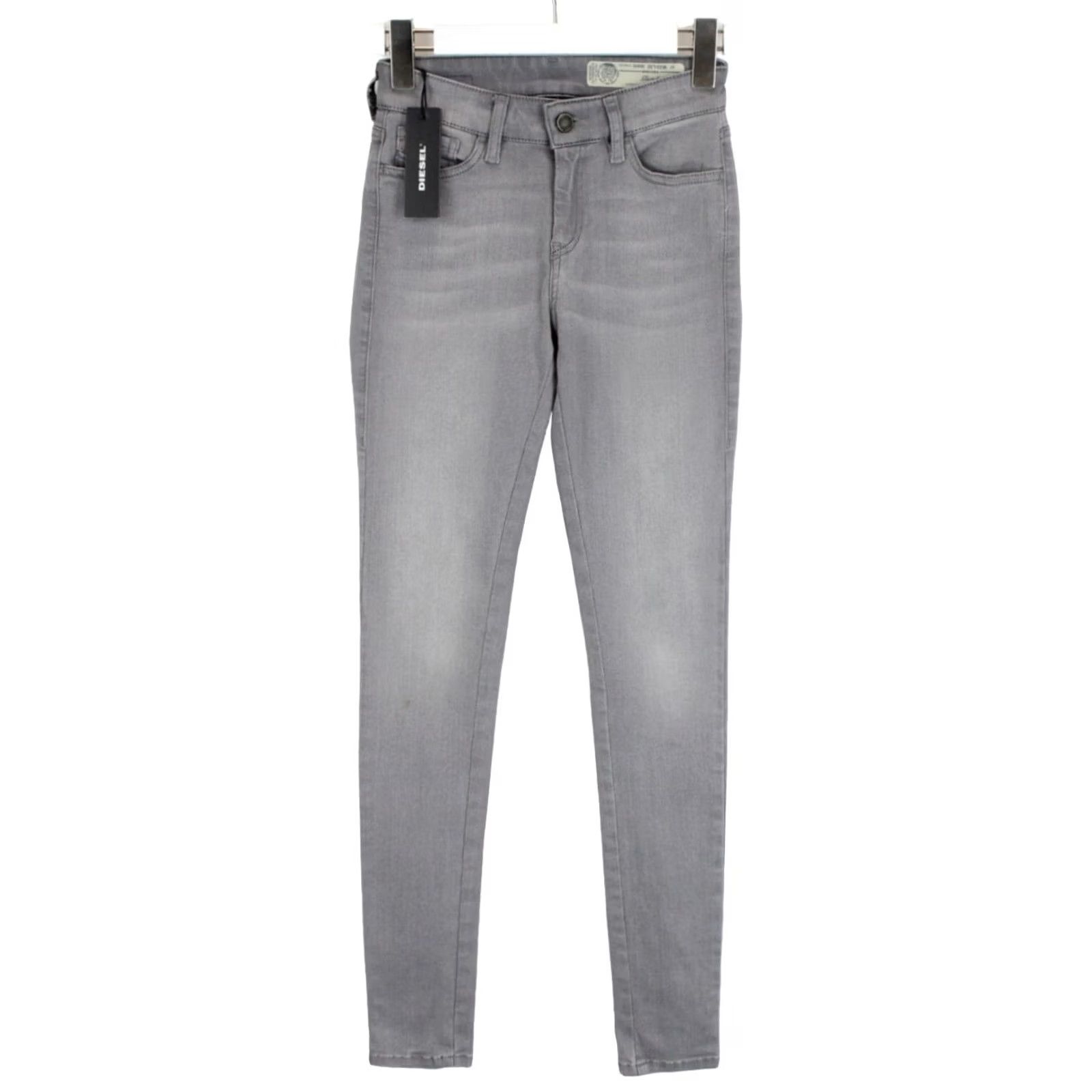 Diesel DIESEL Slandy Super Slim-Skinny Regular Waist 084HX Jeans Women's W23/L32 Zip Jeans Size 40" / US 18 - 2 Thumbnail