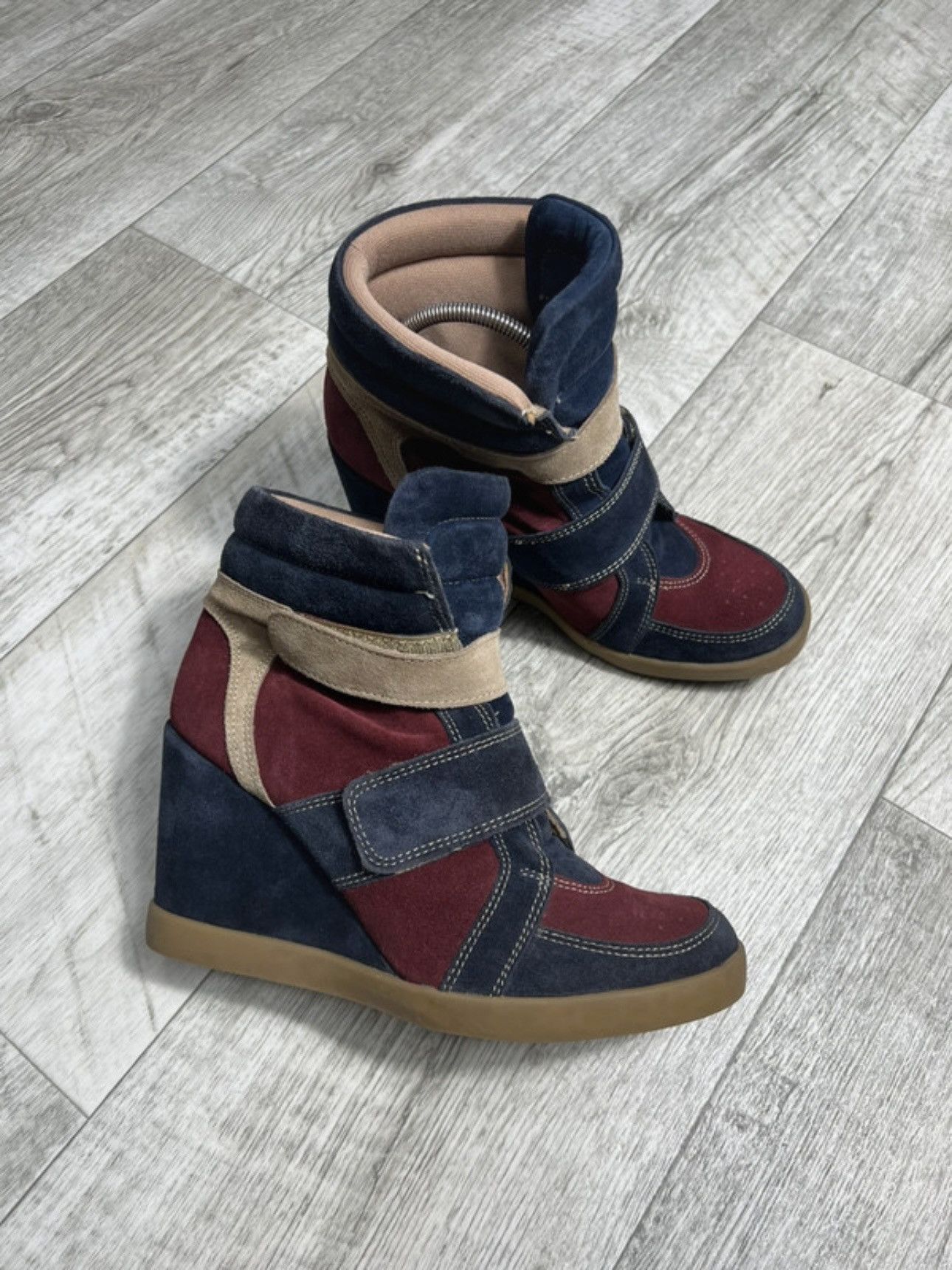 Isabel Marant Straps Isabel Marant Vibe Bobby Bekett Wedge Sneakers Shoes Size US 10 / IT 40 - 4 Thumbnail