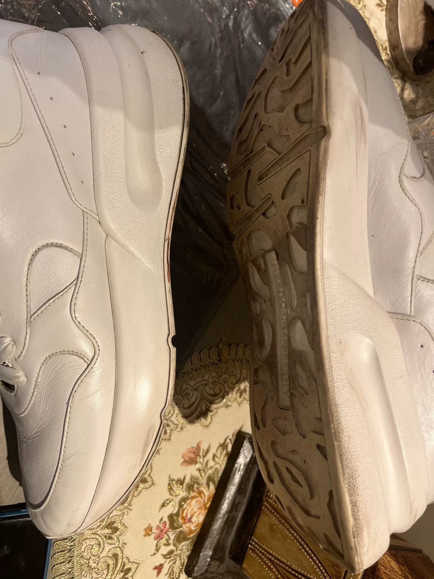 Alexander McQueen Alexander McQueen Sprint Runner White Dad Shoes Size US 9 / EU 42 - 3 Thumbnail