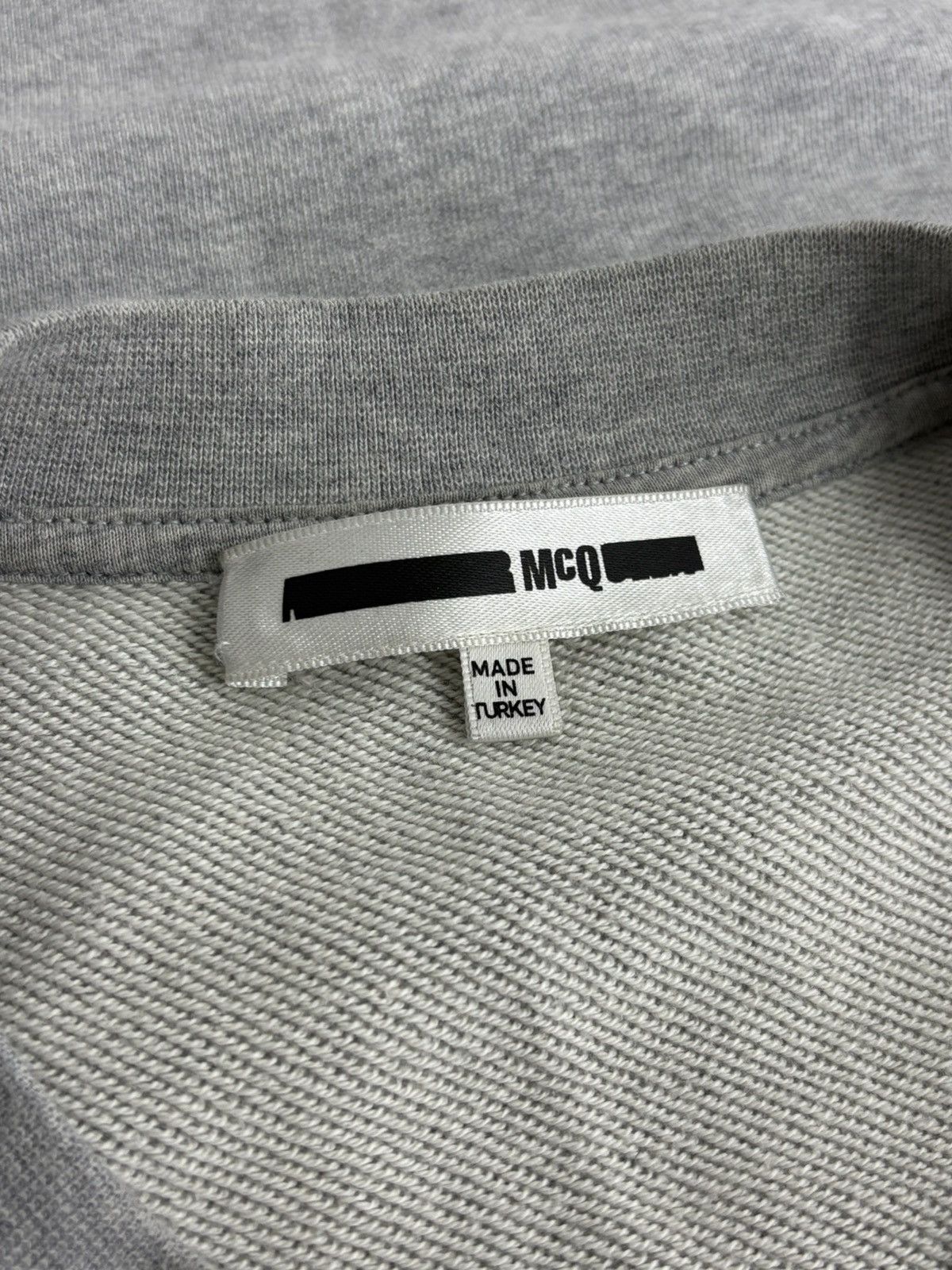 Alexander McQueen Alexander McQueen MCQ Logo Sweatshirt Grey Size L Size US L / EU 52-54 / 3 - 14 Thumbnail