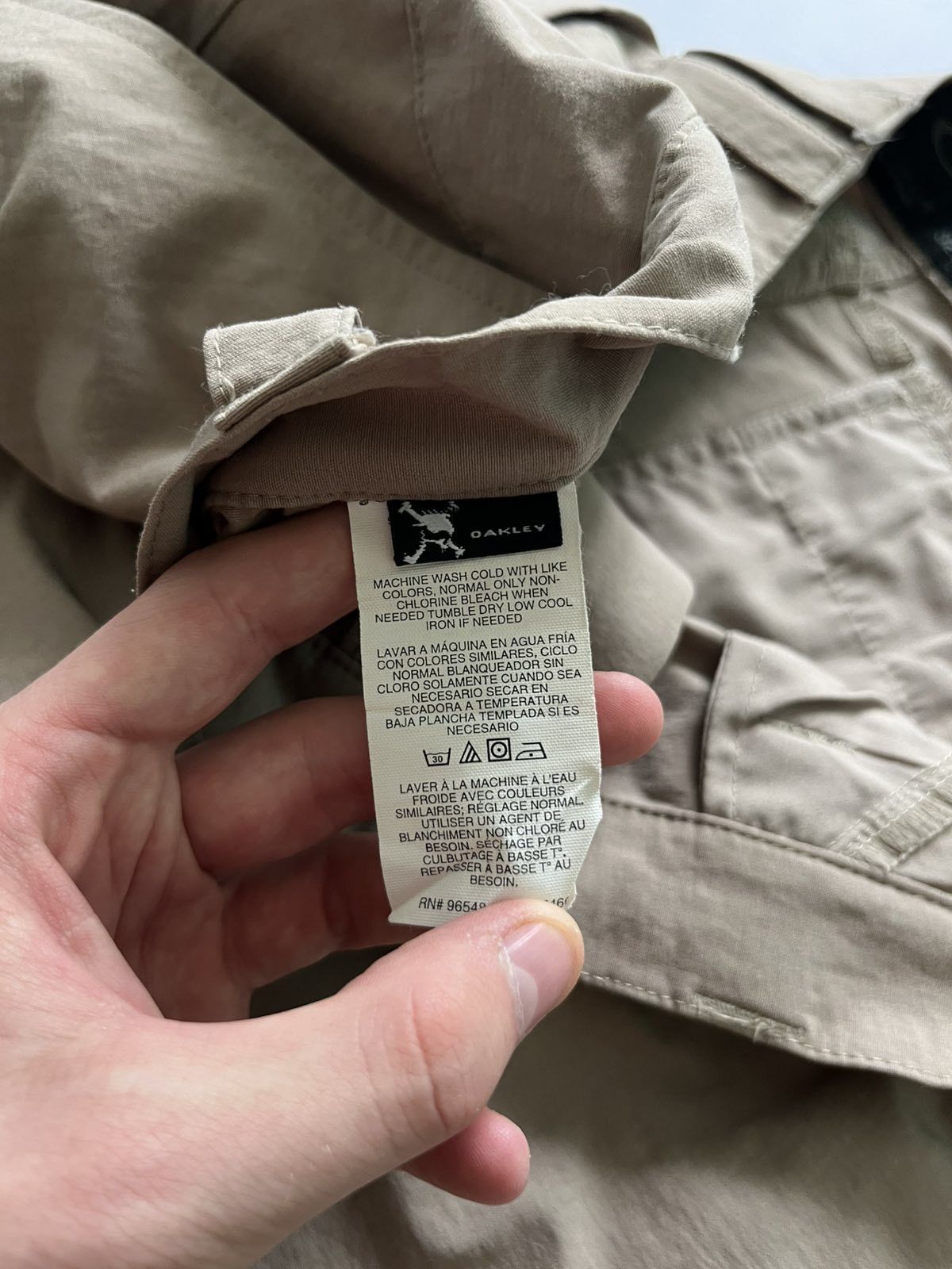 Oakley Oakley Nylon Tactical Light Brown Pants Streetwear Men’s Size US 32 / EU 48 - 9 Thumbnail
