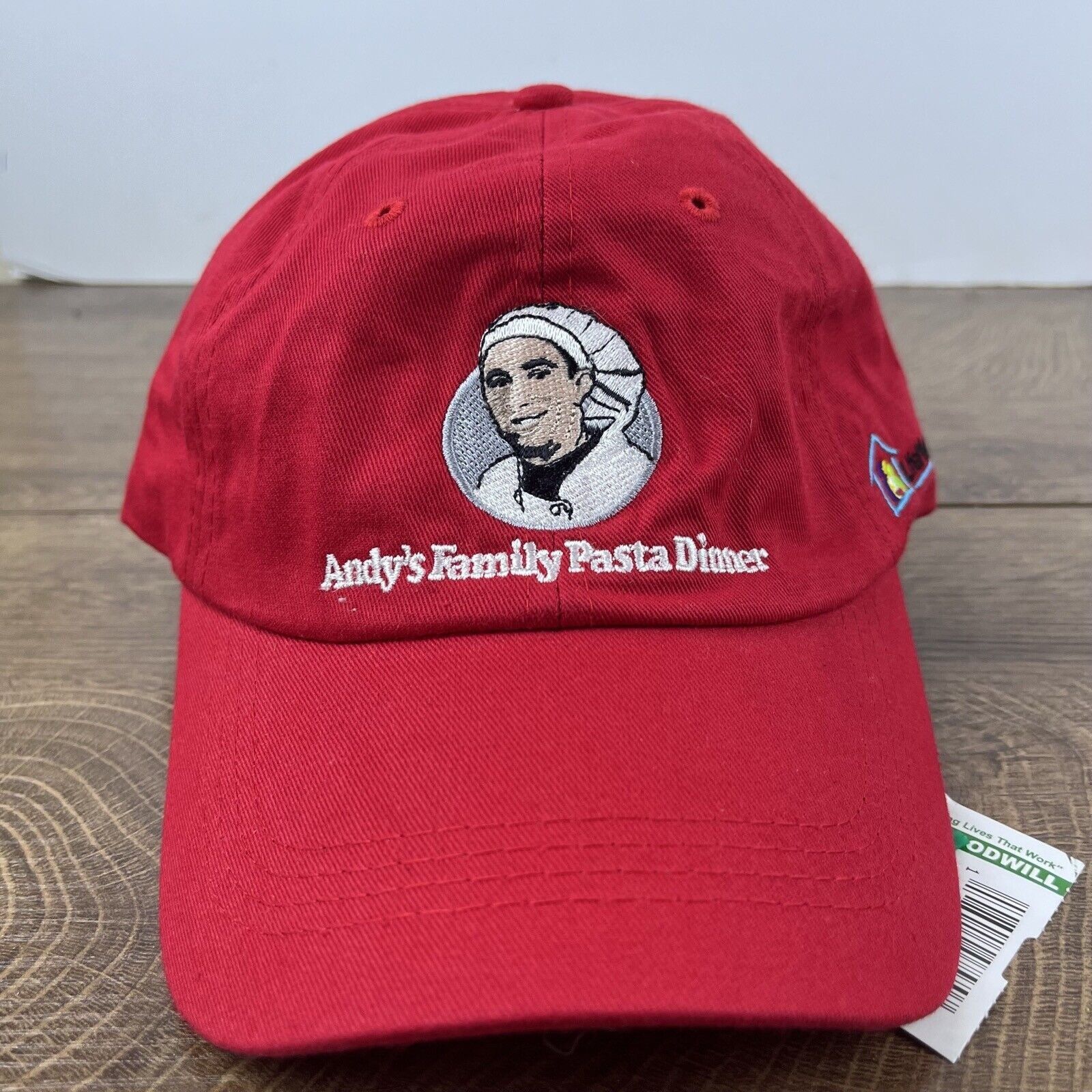 Other Andys Family Pasta Dinner Hat Red Hat Adjustable Hat Red Adu Size ONE SIZE - 3 Thumbnail