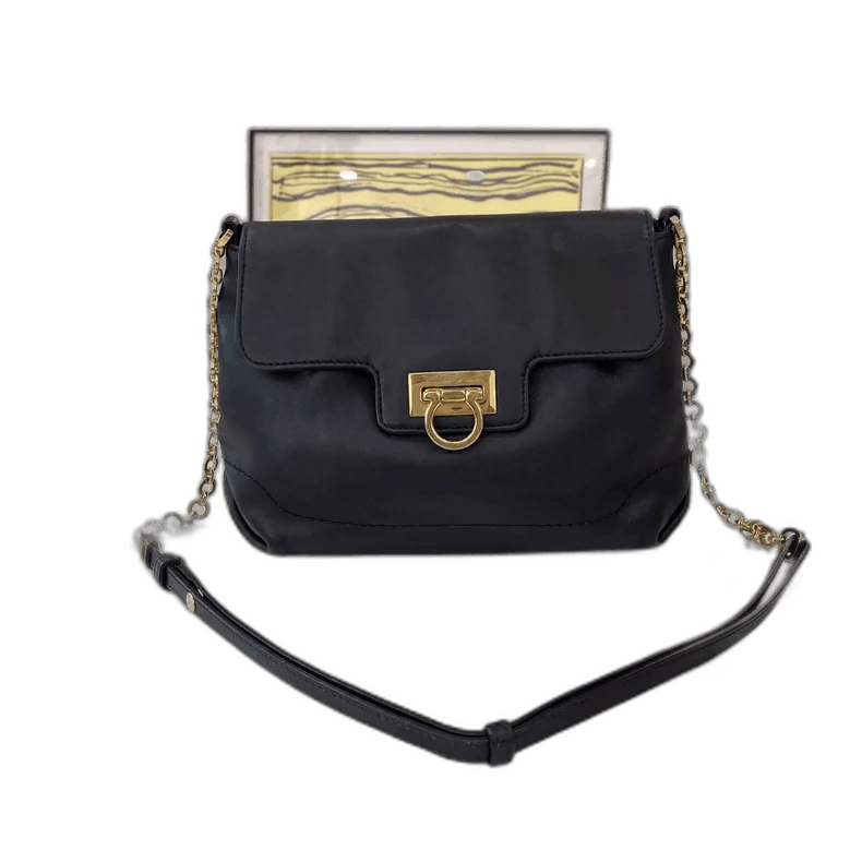 Salvatore Ferragamo Ferragamo Chain Strap Women's Bag Size ONE SIZE - 1 Thumbnail