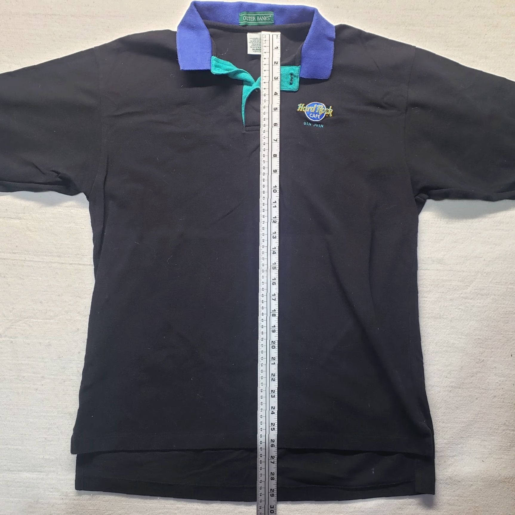 Hard Rock Cafe Hard Rock Cafe Shirt Black Short Sleeve Adult Men's XL Extra Large Polo Shirt Black Short Sleeve Mens XL Hard Rock Cafe Shirt Size US XL / EU 56 / 4 - 7 Thumbnail