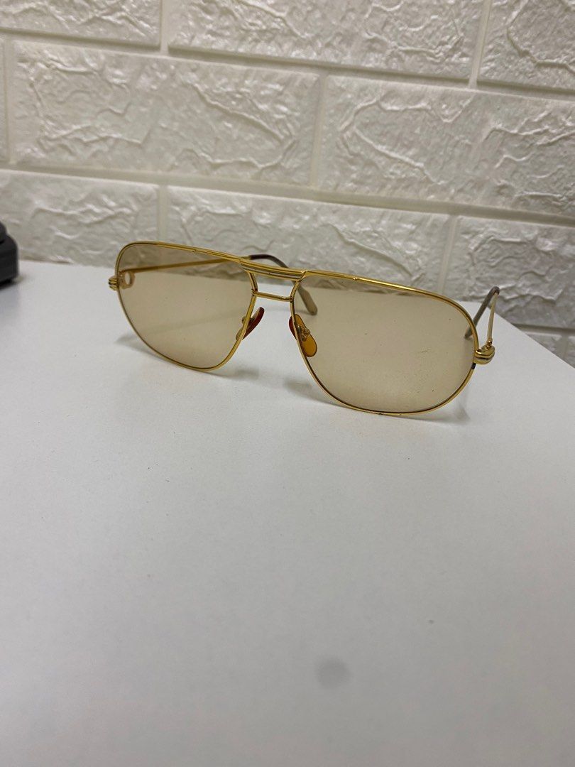 Cartier Cartier Vendome 1988 Aviator Sunglasses Size ONE SIZE - 8 Thumbnail