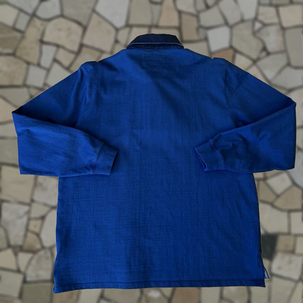 Vintage VINTAGE L.L. Bean Rugby Polo Blue Shirt Long Sleeve Men’s XL-REG Polo Navy Blue Embroidered Logo Casual Outdoor Size US XL / EU 56 / 4 - 1 Thumbnail