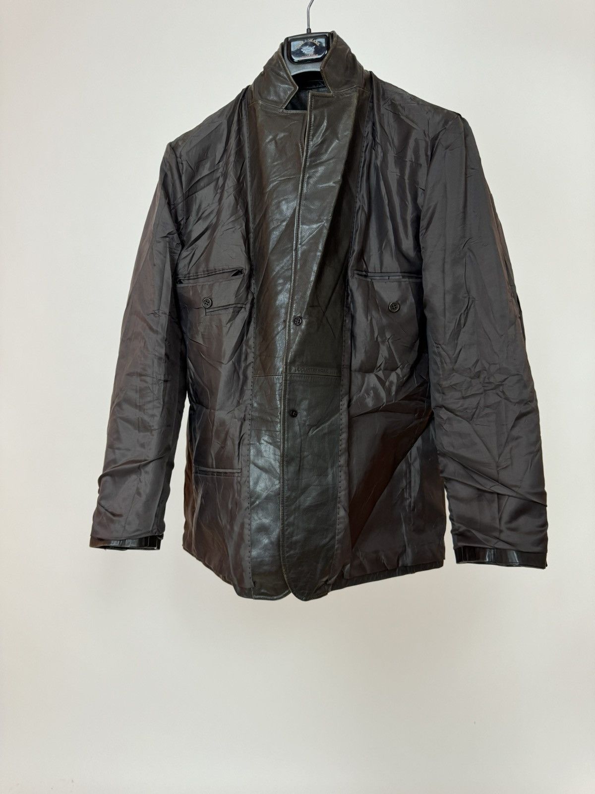 Country Road COUNTRY ROAD Leather Blazer Jacket Mens Size M Size US M / EU 48-50 / 2 - 13 Thumbnail