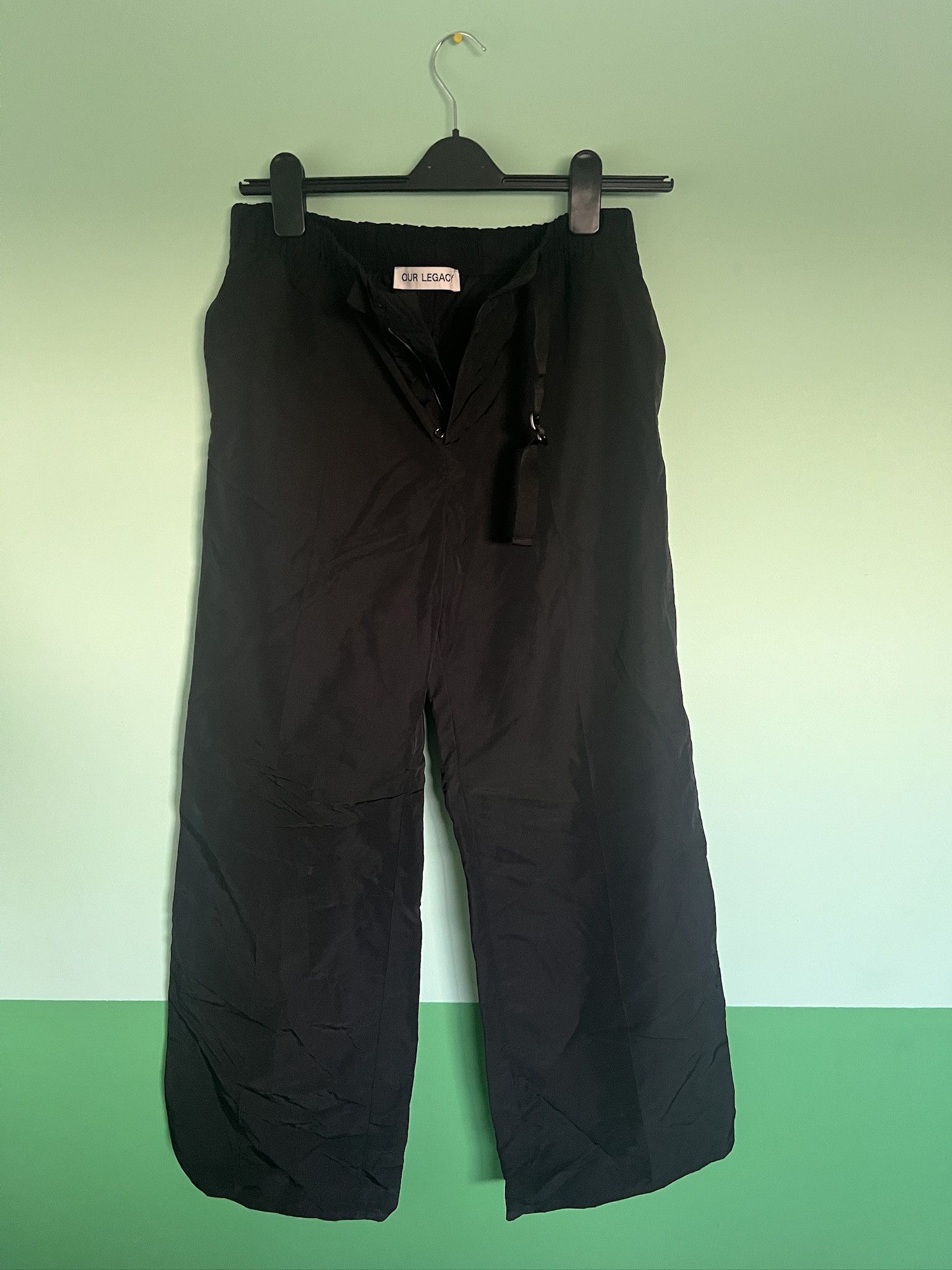 Our Legacy Our Legacy Wander Pants - Black (Size 46) NWOT Size US 30 / EU 46 - 1 Thumbnail