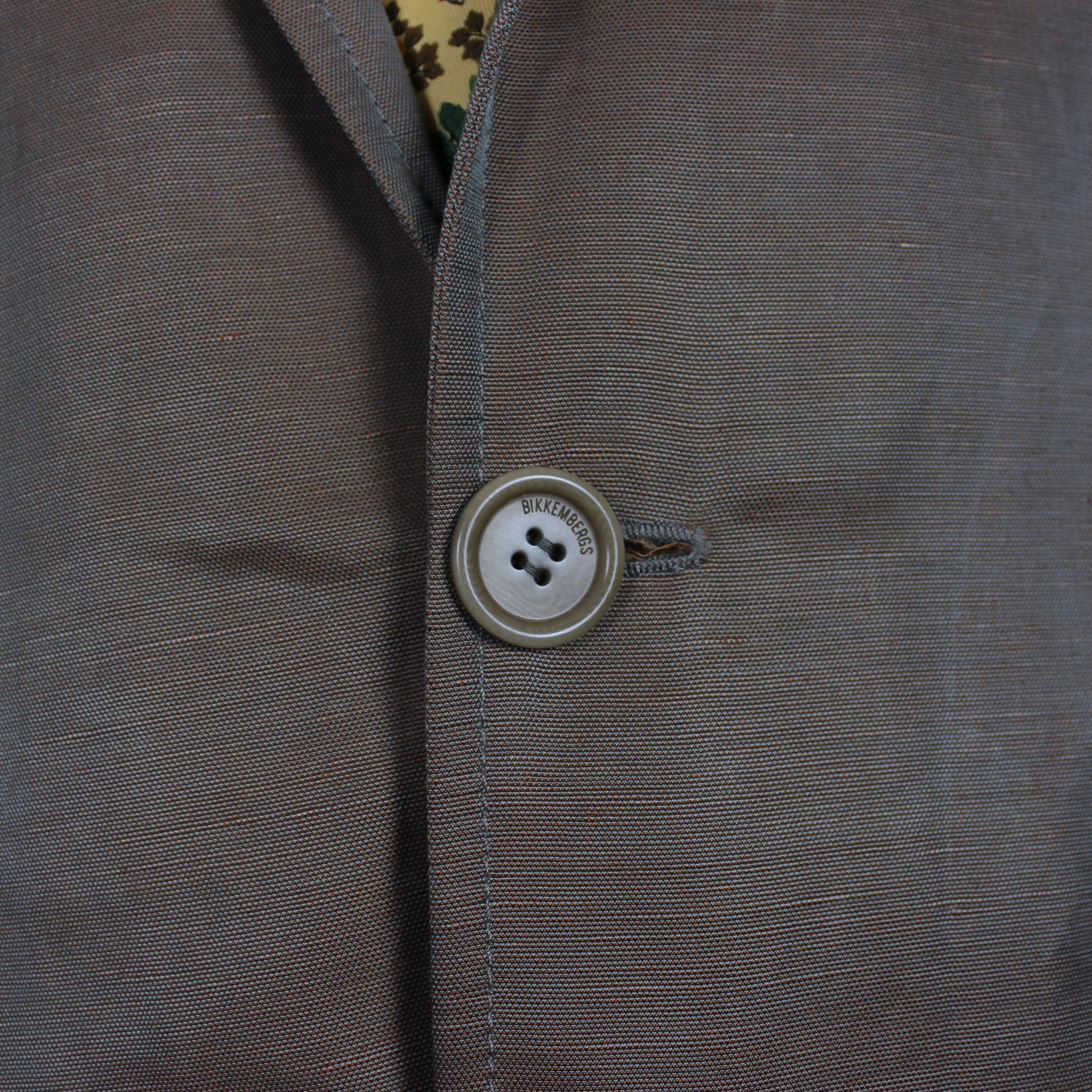 Dirk Bikkembergs Dirk Bikkembergs vintage Nylon Linen blazer tailoring 52R Size 52R - 8 Thumbnail