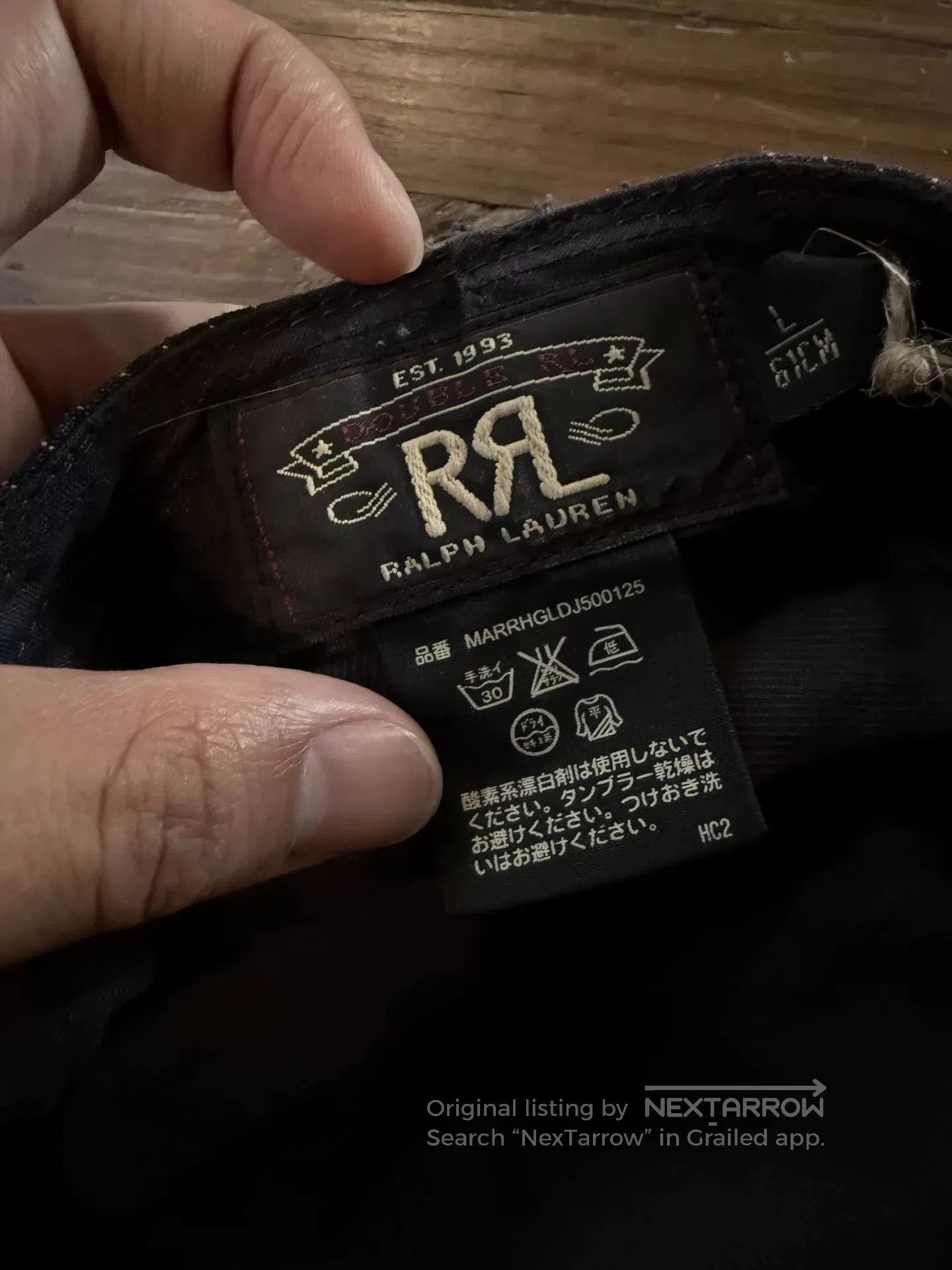 RRL Ralph Lauren RRL Striped sboy Cap. Size ONE SIZE - 2 Thumbnail
