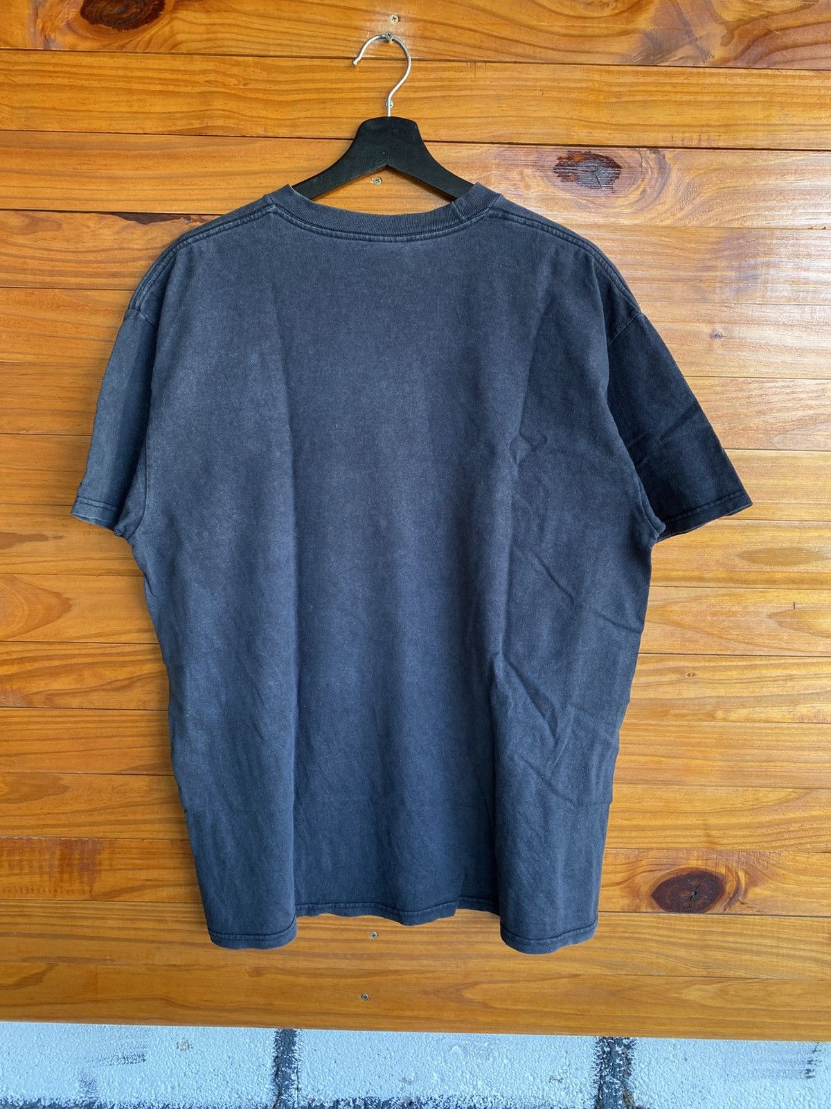 Stussy Vintage Late 90s Stüssy Hip-Hop Graphic T-Shirt Faded Black Size US L / EU 52-54 / 3 - 11 Thumbnail