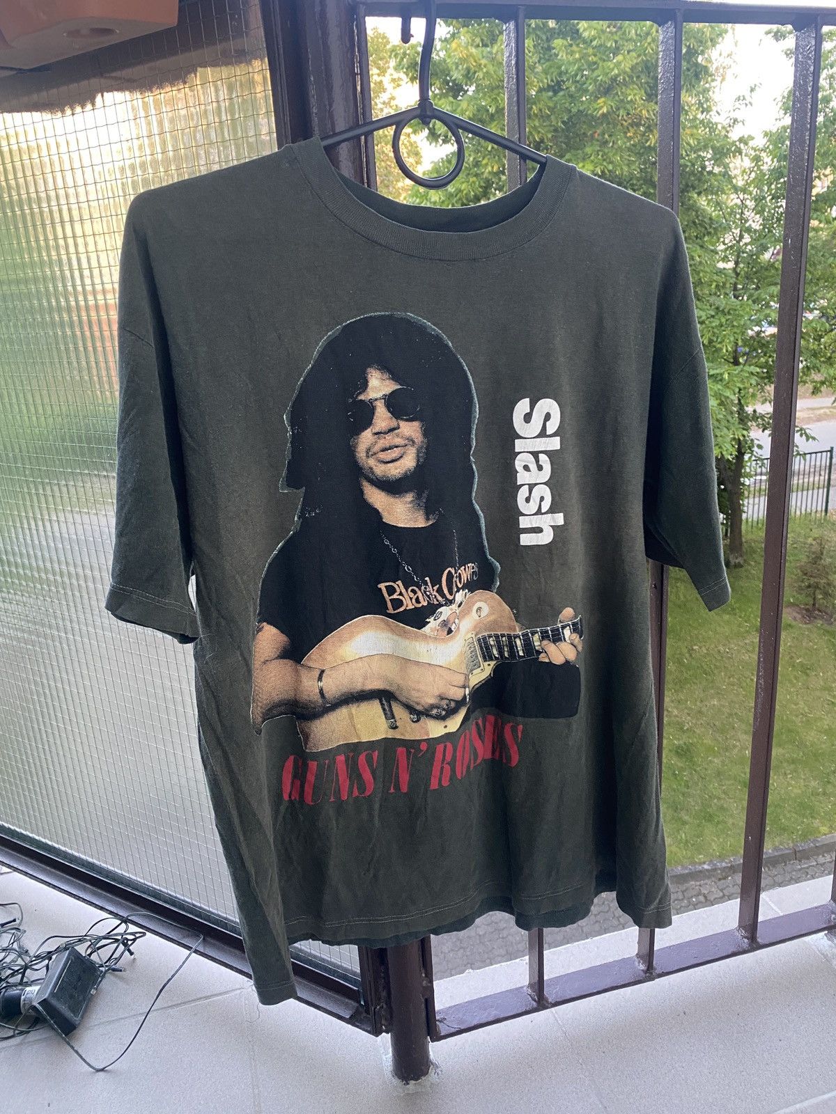 Band Tees Ultra rare khaki slash guns n roses band tee 90s Size US M / EU 48-50 / 2 - 1 Thumbnail