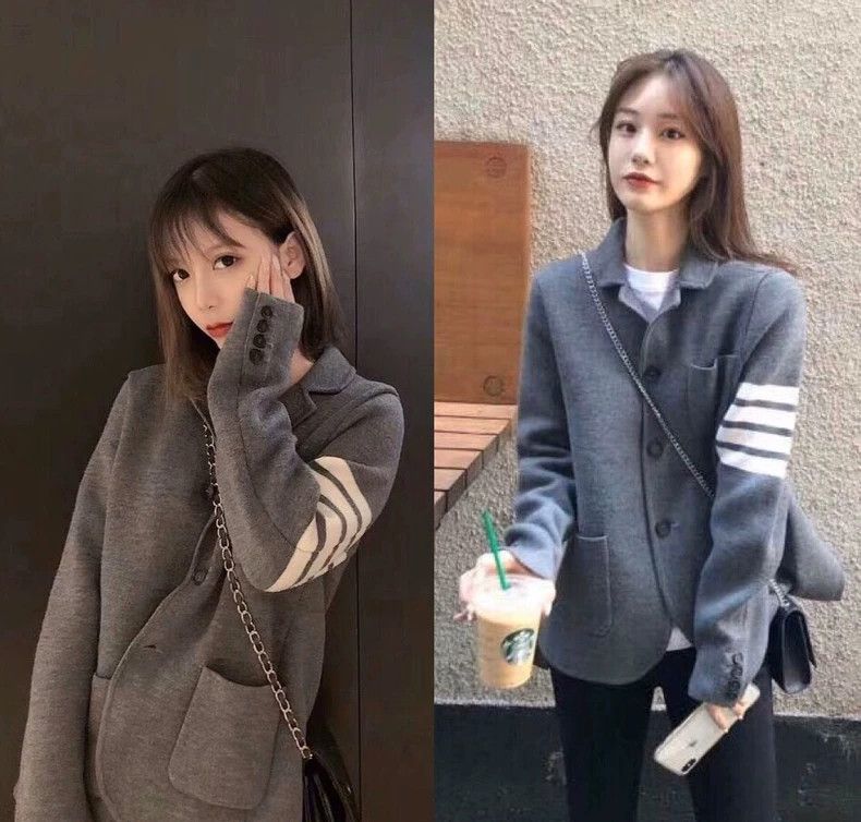 Thom Browne Thom Browne Wool knit jacket Size US S / EU 44-46 / 1 - 8 Thumbnail