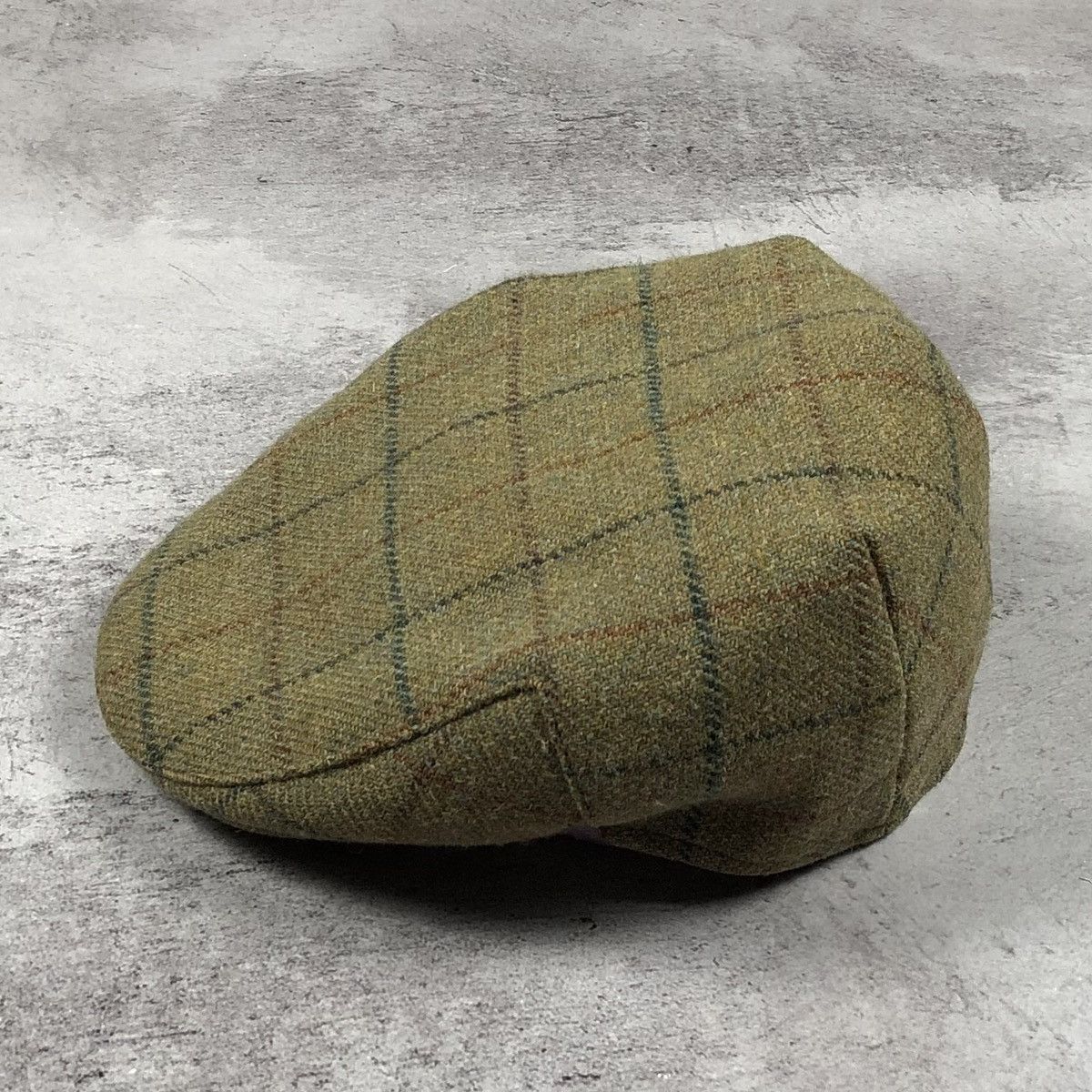 Barbour Barbour Plaid Tweed Flat Cap Size ONE SIZE - 2 Thumbnail