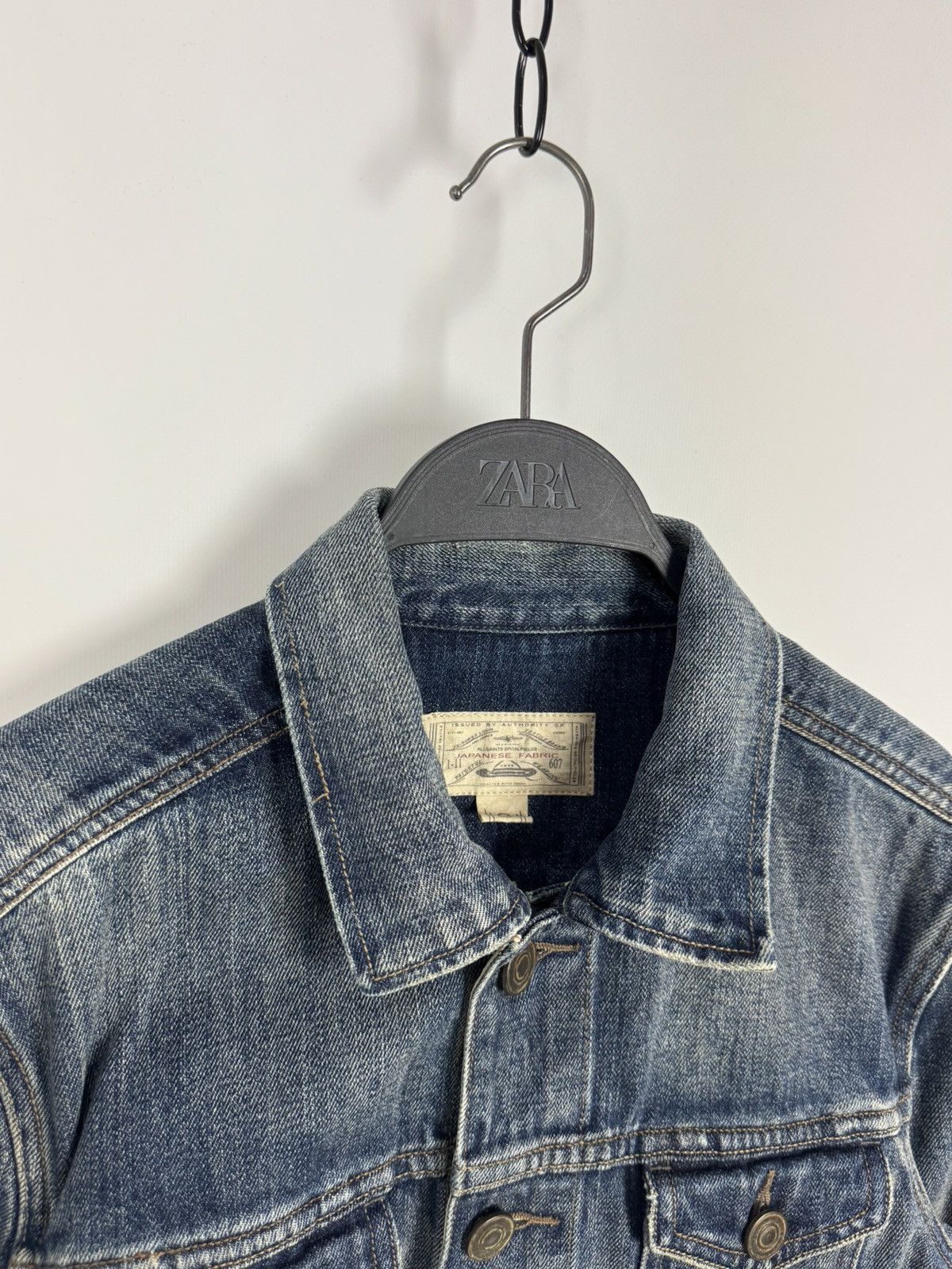 Allsaints AllSaints Japanese Fabric Bloomsbury Denim Selvage Jacket Size US S / EU 44-46 / 1 - 6 Thumbnail