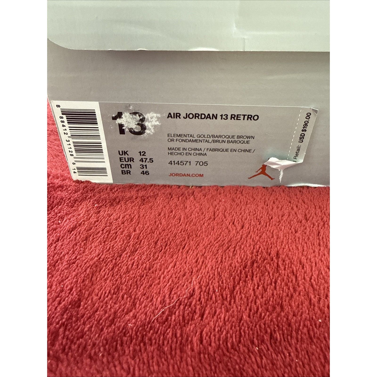 Jordan Brand Size 13 - Jordan 13 Retro Wheat OG BOX Size US 13 / EU 46 - 11 Thumbnail