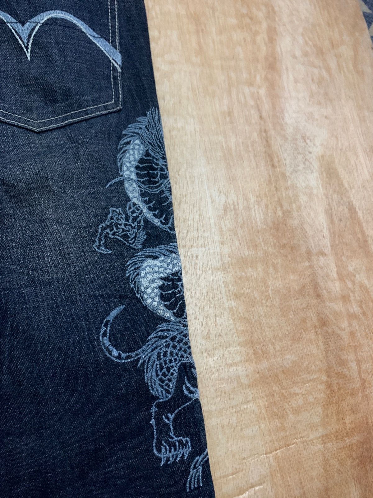 20471120 × Japanese Brand × Vintage Japanese Oniarai Nippon Sukajan Dragon Jeans Size US 30 / EU 46 - 6 Thumbnail