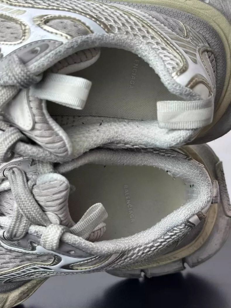 Balenciaga Balenciaga Silver Gray Dad Sneakers Size 41-2505 Size US 10.5 / EU 43-44 - 4 Thumbnail