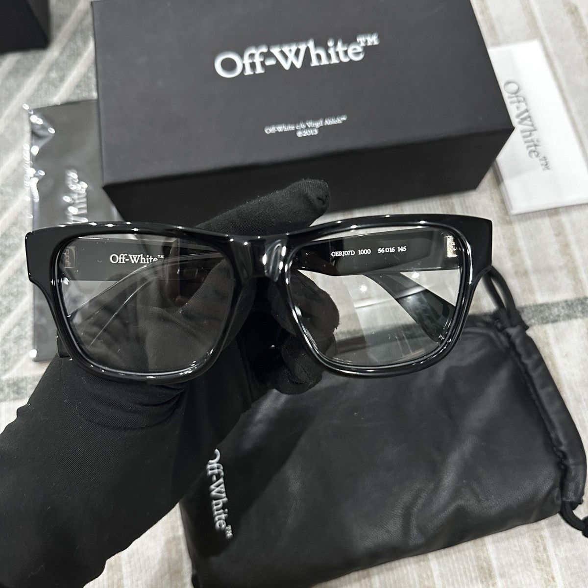 Off-White OFF-WHITE OPTICAL STYLE 7D Size ONE SIZE - 4 Thumbnail