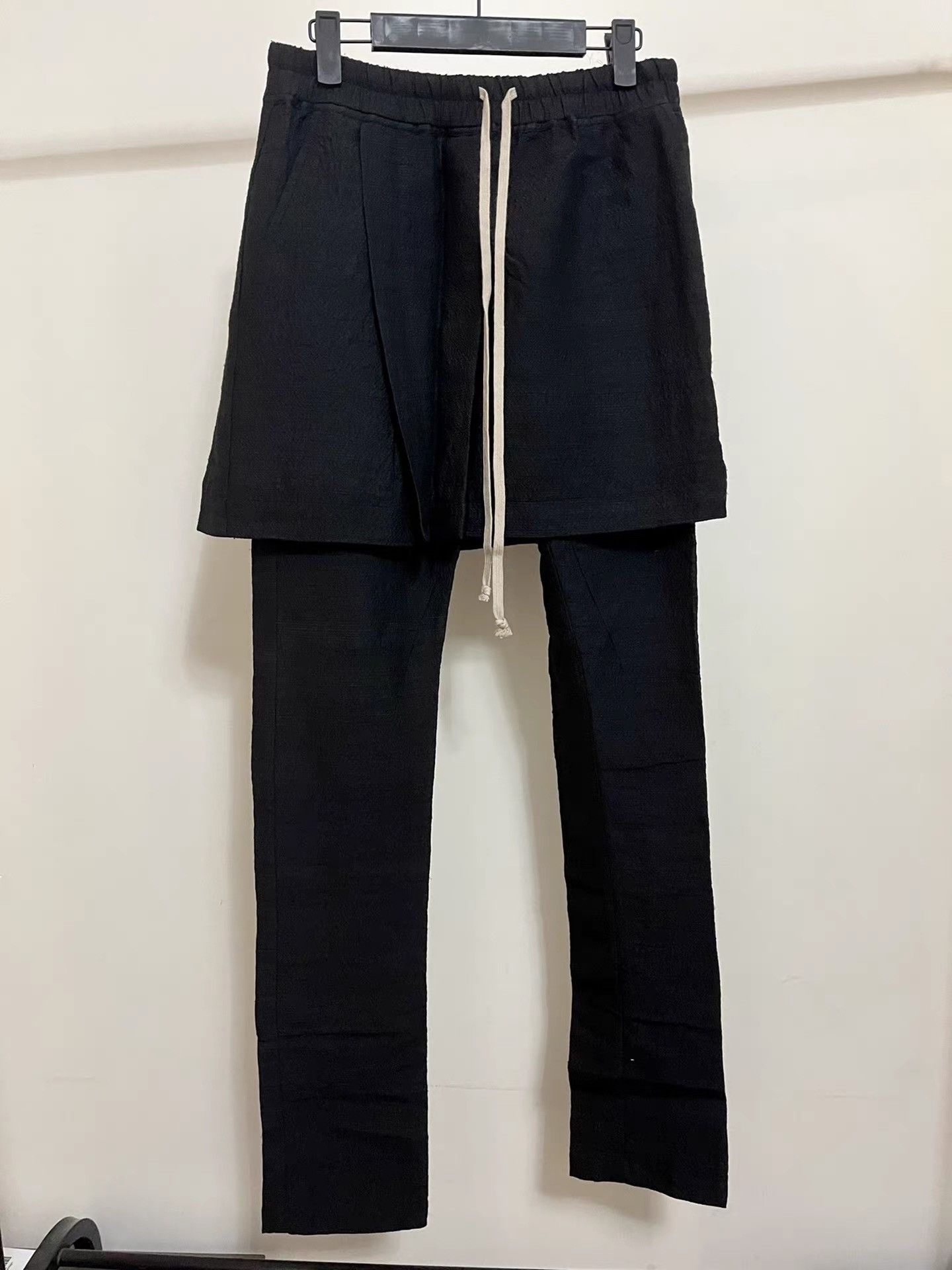 Rick Owens Rick Owens 12SS Silk Skirted Pants K34 Size US 30 / EU 46 - 1 Thumbnail