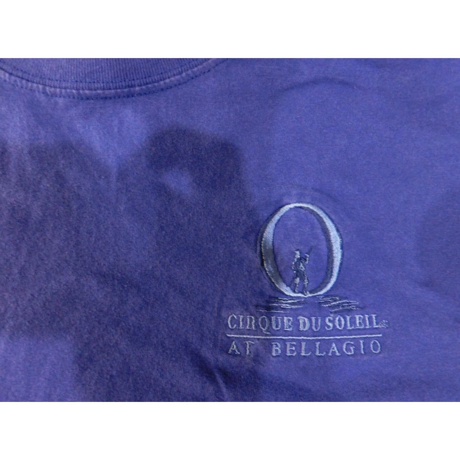 Vintage VINTAGE Cirque du Soleil Shirt Mens Large Blue Bellagio O Theater Las Vegas Tee Size US L / EU 52-54 / 3 - 7 Thumbnail