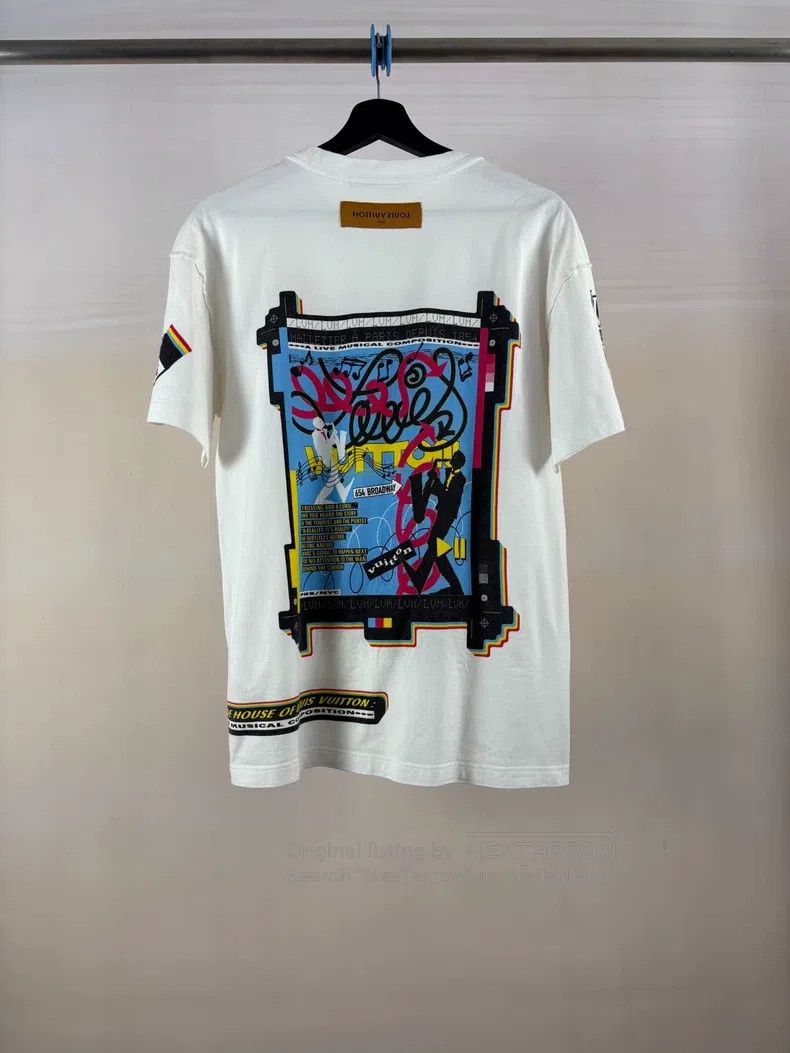 Louis Vuitton Louis Vuitton Jazz Band Print Short Sleeve Size US L / EU 52-54 / 3 - 2 Thumbnail