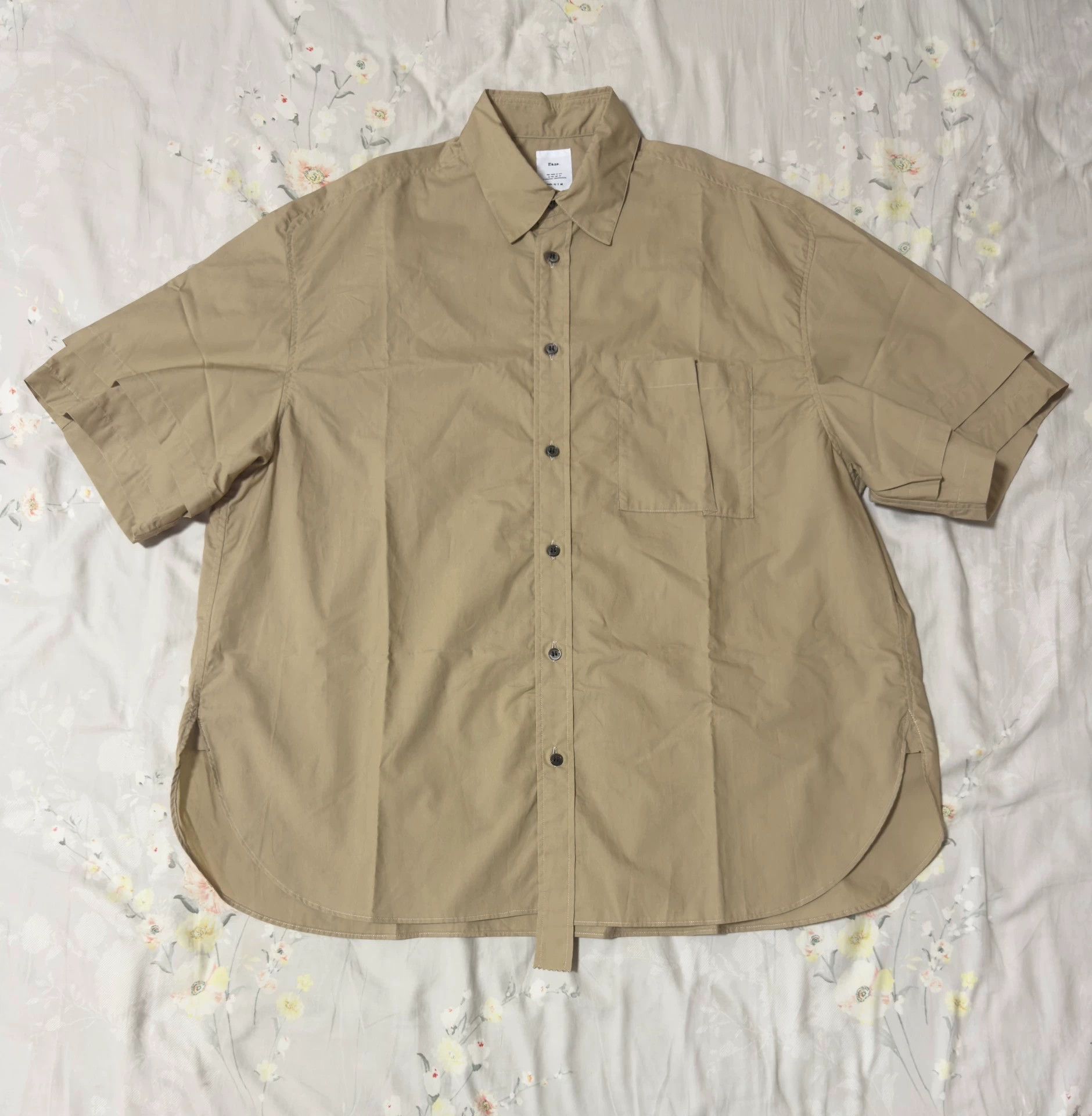 Other Name 20SS Hawaiian Shirt Khaki M Breathable Sleeve Paneling Size US M / EU 48-50 / 2 - 1 Thumbnail