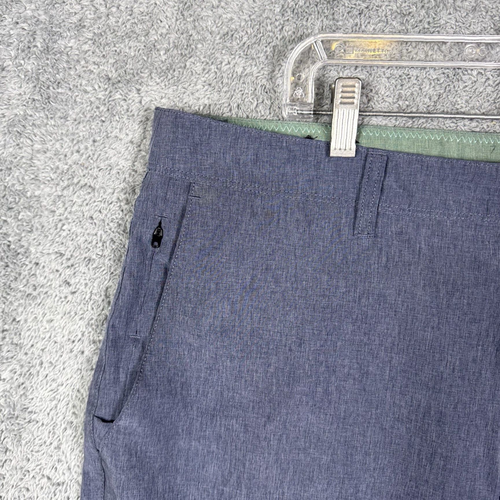 Vintage 7 Diamonds Aeroplane Shorts Mens 38x7 Performance Lightweight Wicking Stretch Size US 38 / EU 54 - 3 Thumbnail