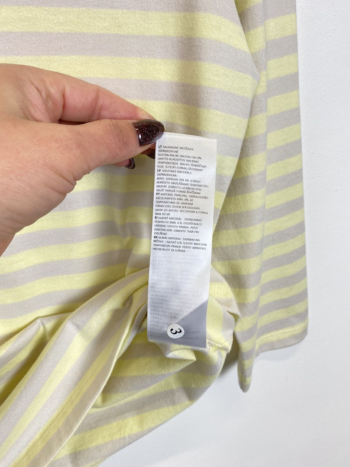 Marimekko Marimekko Striped Long Sleeve Tee Ladies Y2K Streetwear Size M / US 6-8 / IT 42-44 - 6 Thumbnail