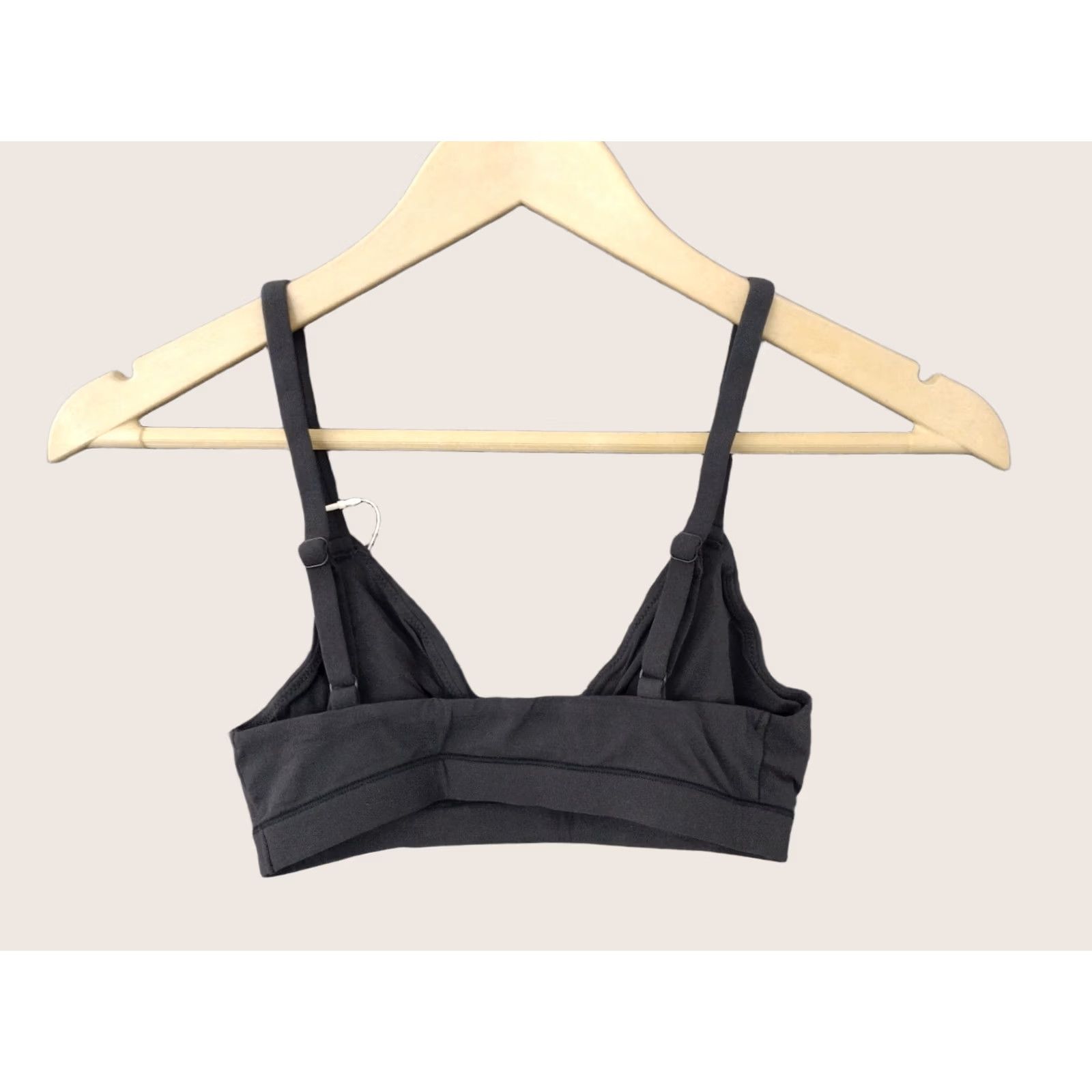 SKIMS SKIMS Bras Bralette Fits Everybody Onyx XXS Women's Triangle Bralette Onyx Black XS? Size ONE SIZE - 1 Thumbnail