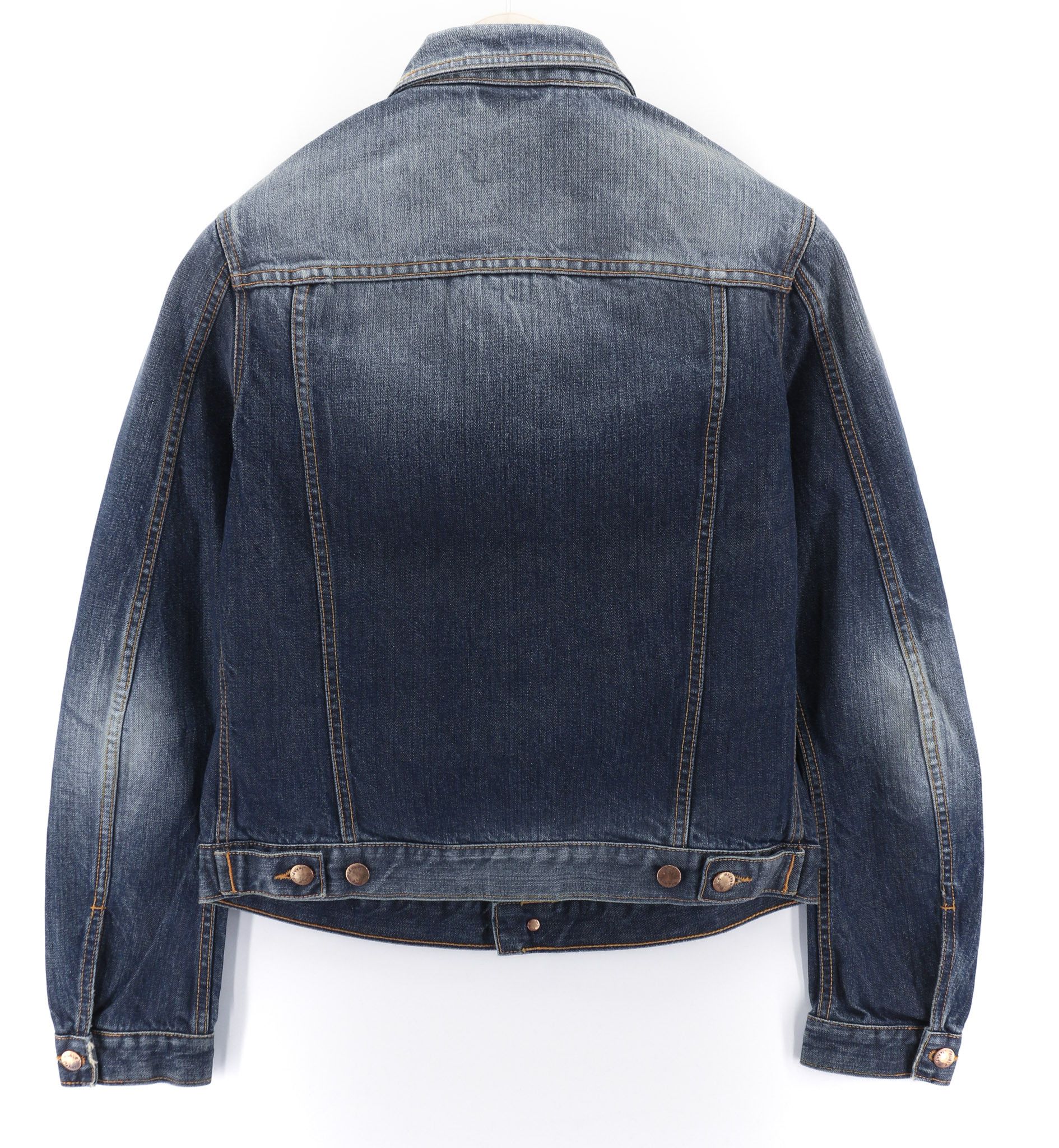 Nudie Jeans TERRY ORG. CONTRAST S Blue Denim Jacket 80402 Size US S / EU 44-46 / 1 - 2 Thumbnail