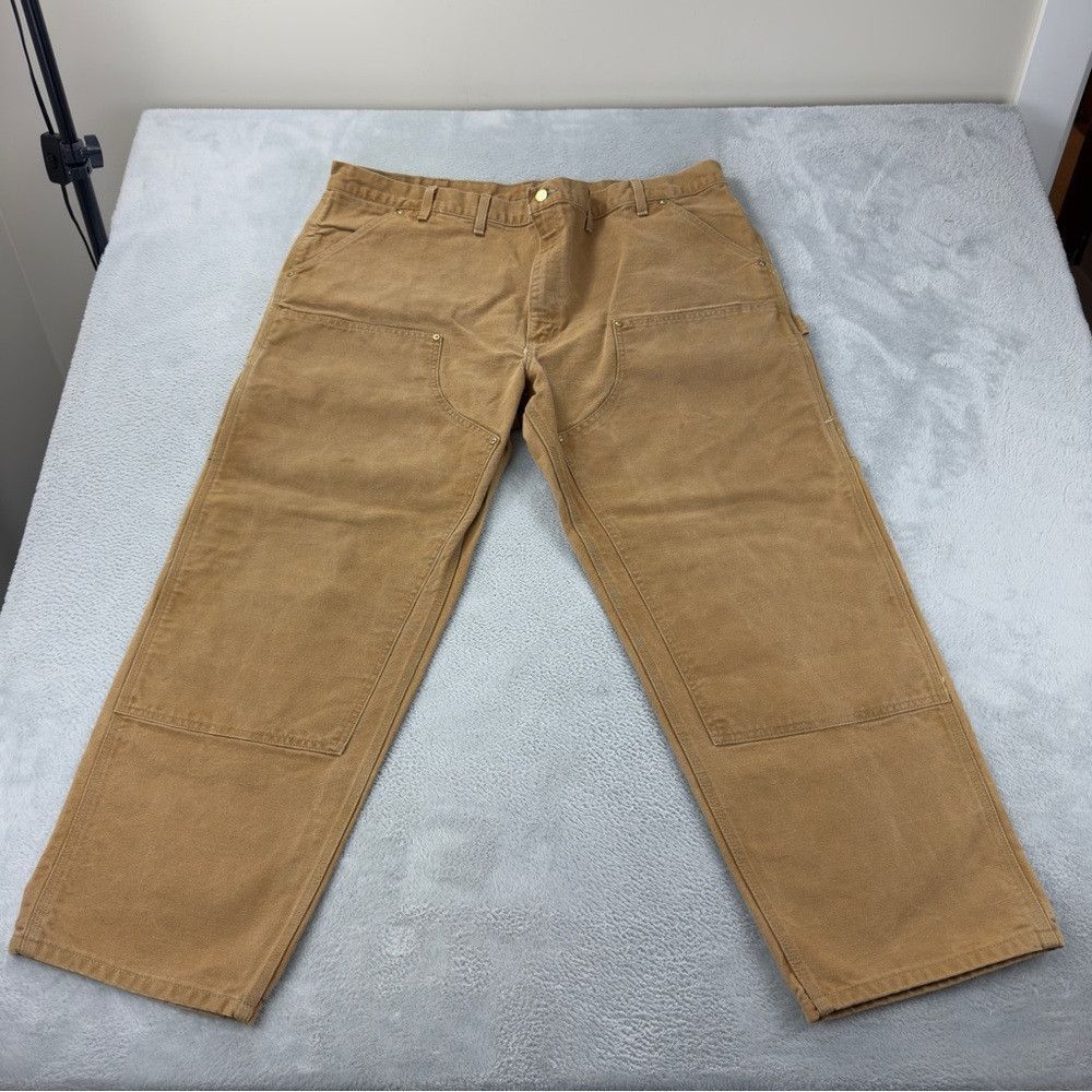 Carhartt Vintage Carhartt Men's Size 42x27 B01 BRN Tan Double Knee P Size US 42 / EU 58 - 2 Thumbnail