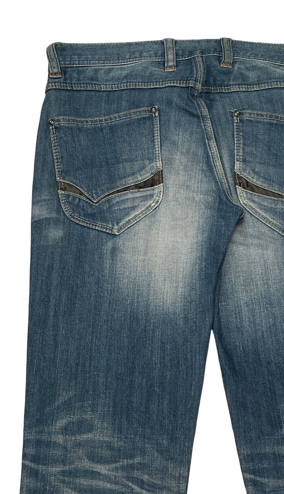 Nicole Club Vintage Japanese Brand Nicole Club Flared Jeans 1990s Size US 32 / EU 48 - 8 Thumbnail