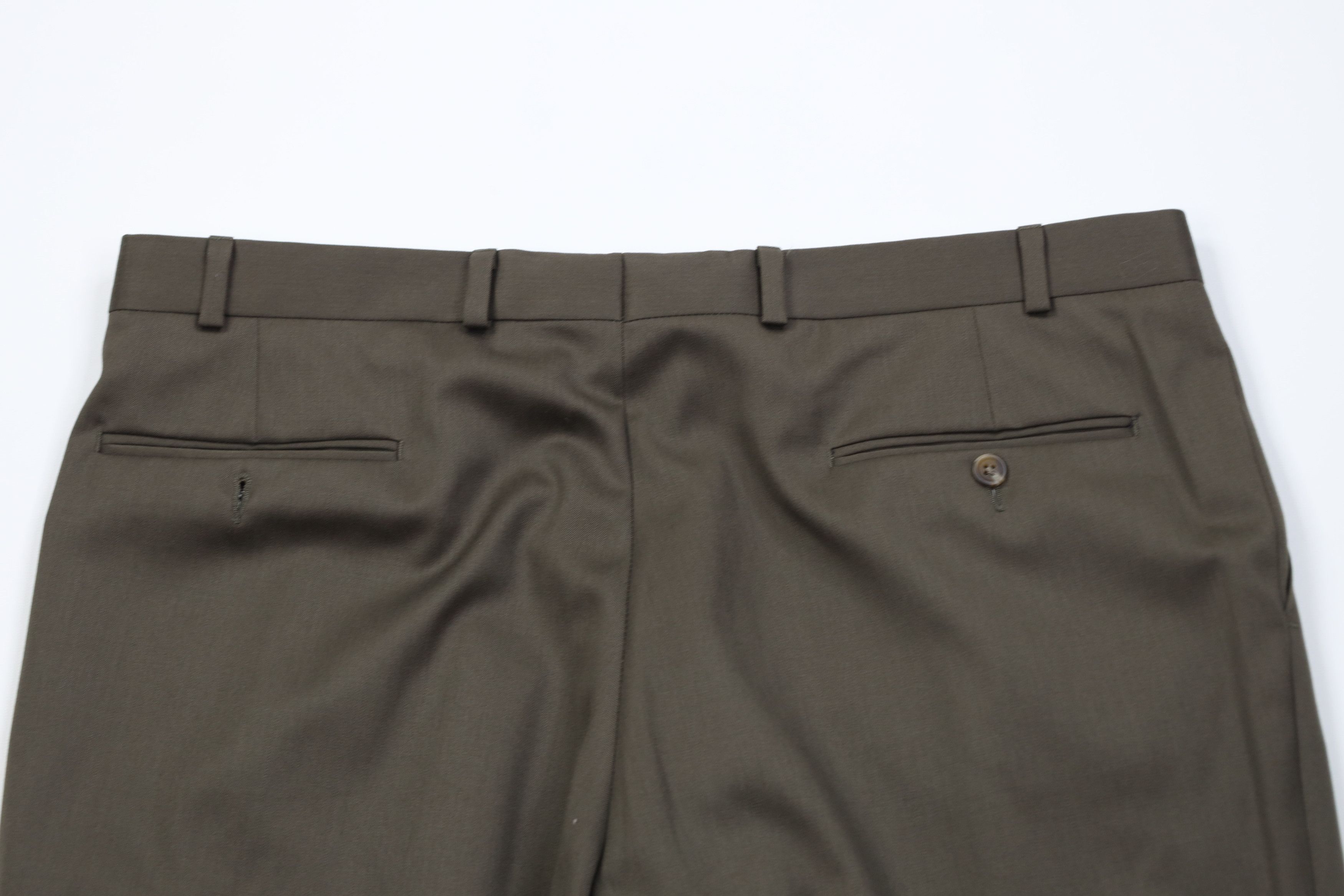 Ralph Lauren Vintage Ralph Lauren Super 100s Wool Wide Leg Chino Pants Size US 38 / EU 54 - 13 Thumbnail