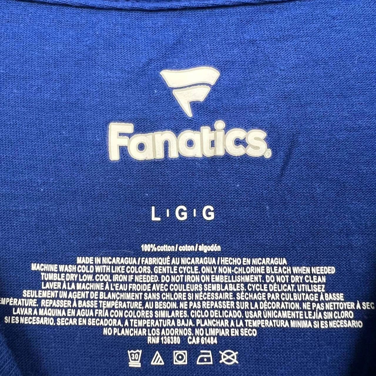Other New York Giants Shirt Men Fanatics Short Sleeve Crew Neck L Size US L / EU 52-54 / 3 - 6 Thumbnail
