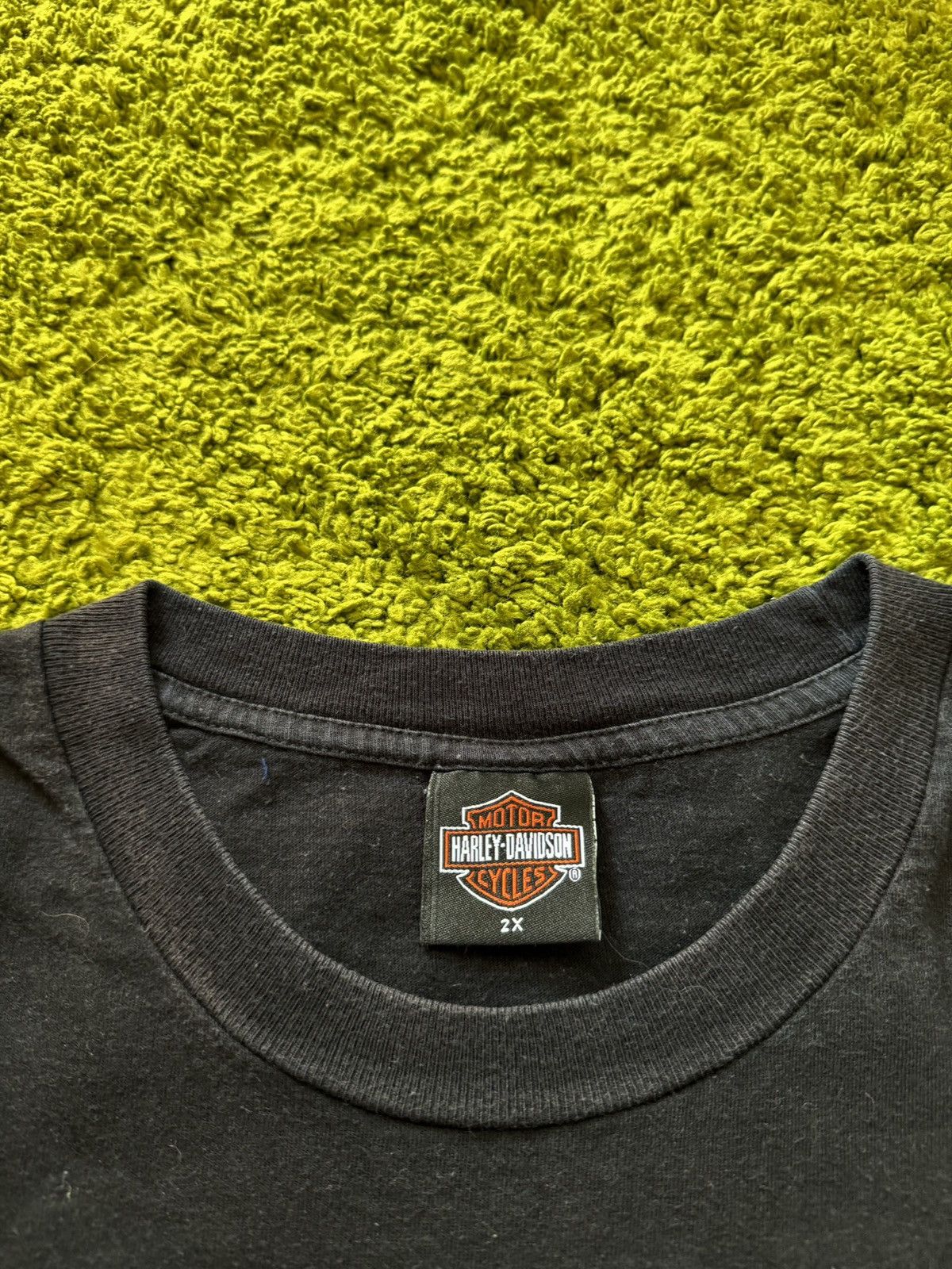 Harley Davidson × Vintage Harley Davidson 2005 vintage biker t-shirt Y2K Size US XL / EU 56 / 4 - 4 Thumbnail