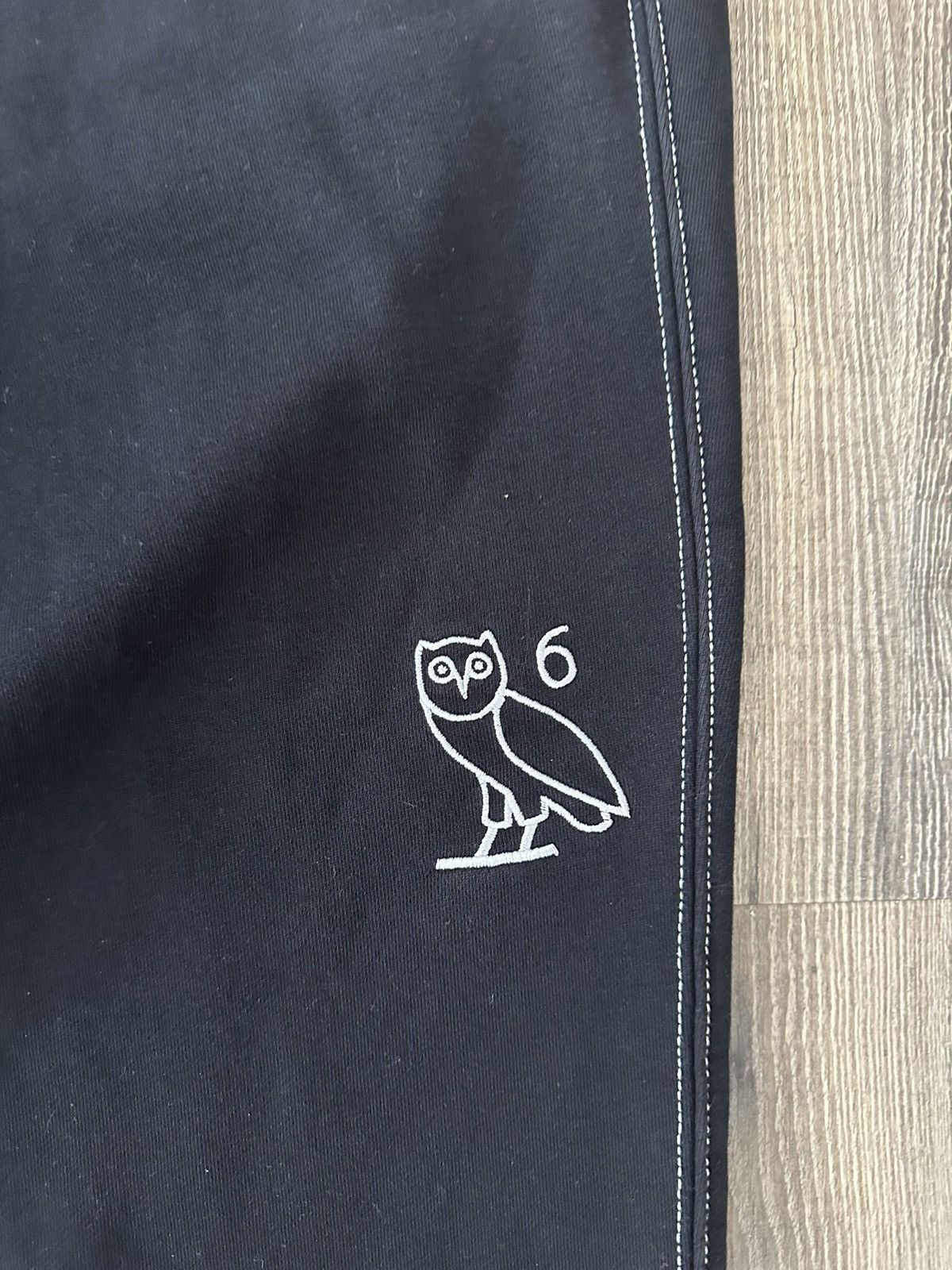 Drake October's Very Own OVO Black Sweatpants Contrast Stitched Size US 36 / EU 52 - 2 Thumbnail