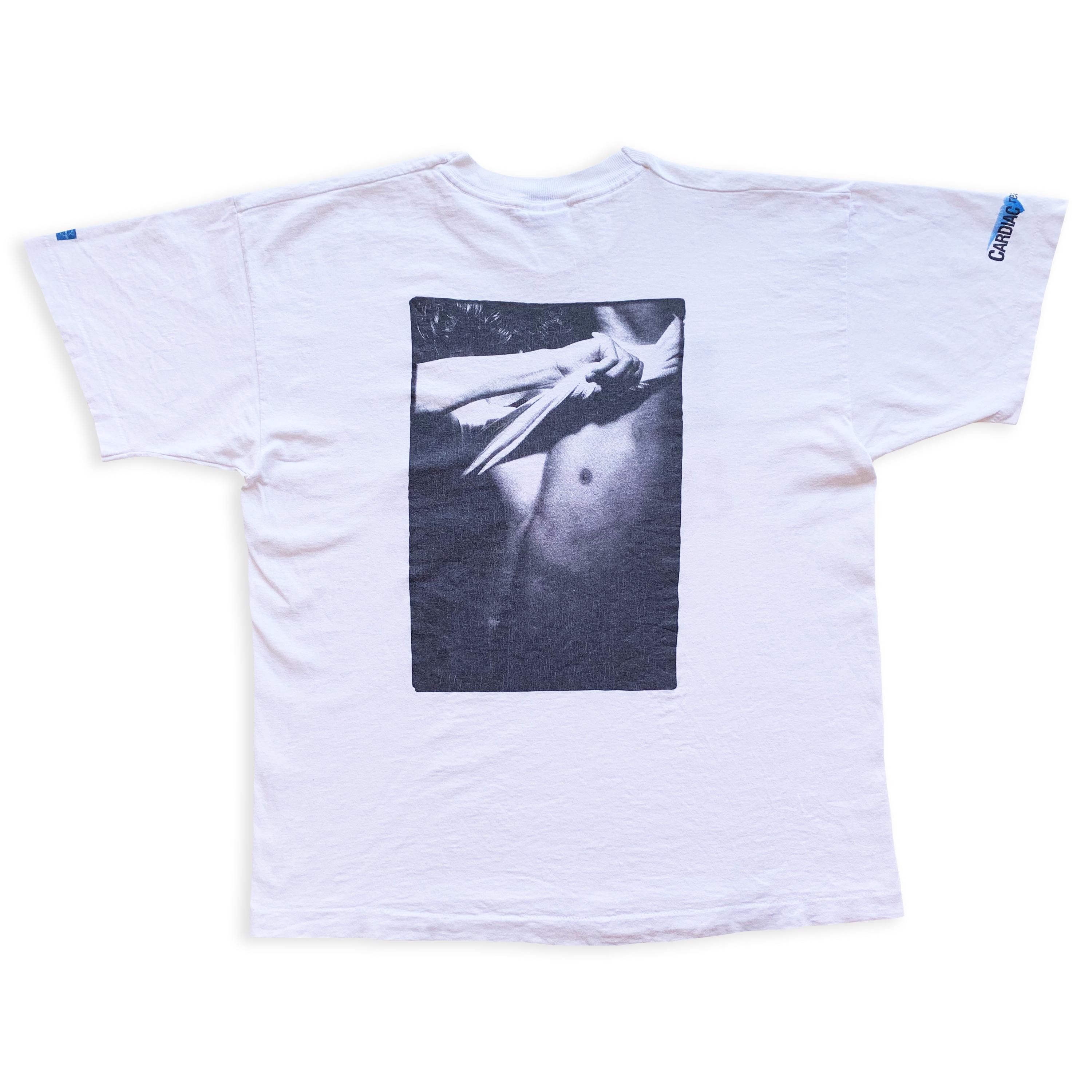 Fruit Of The Loom Vintage 90s BE ACTIVE t shirt Cardiac Single stitch Oversize Size US XL / EU 56 / 4 - 3 Thumbnail