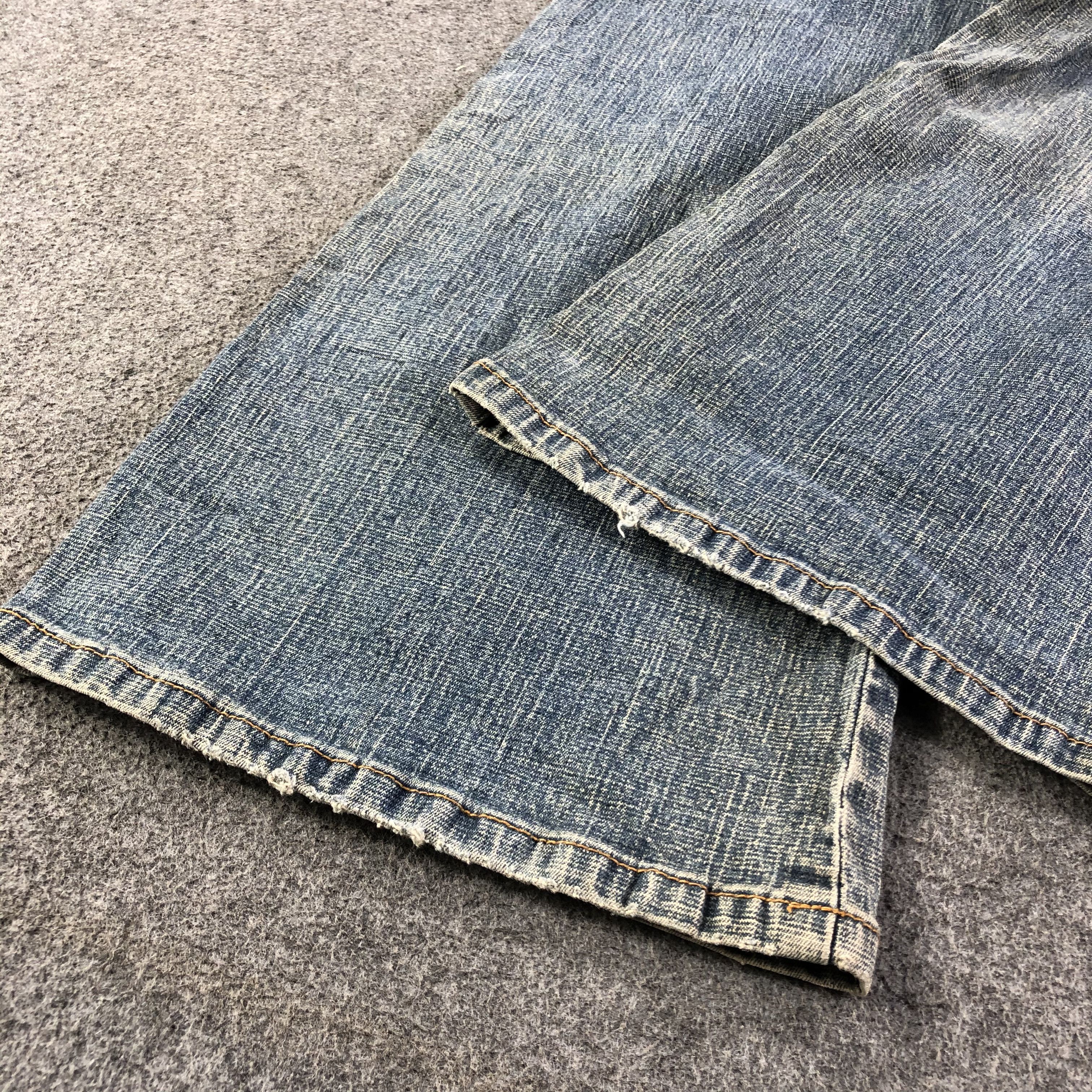 Japanese Brand Vintage Tilt Jeans Flare Denim -J2756 Size US 30 / EU 46 - 6 Thumbnail