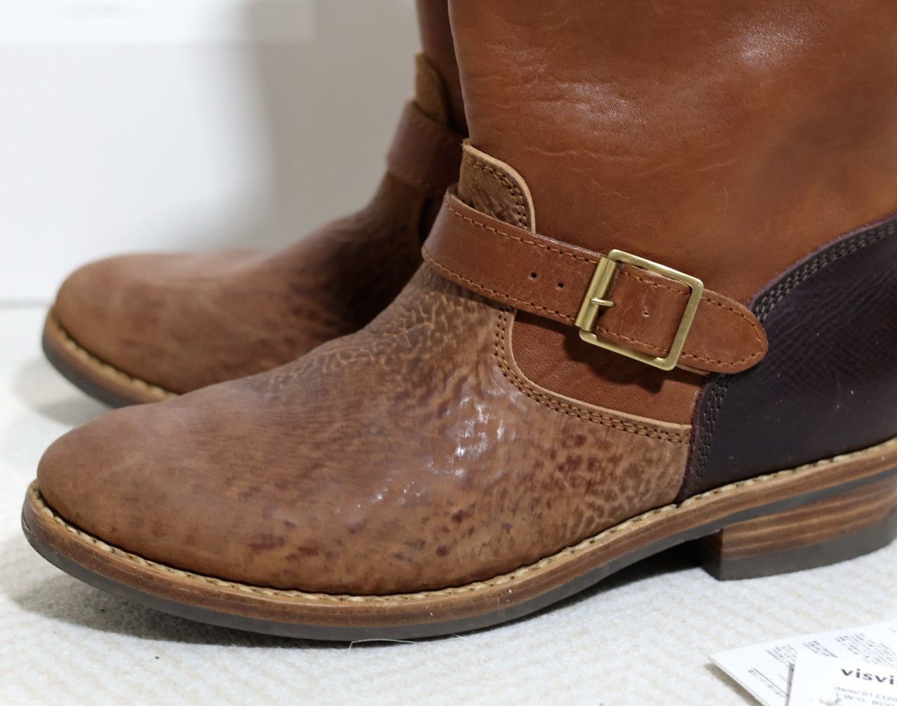 Visvim Visvim 23aw T.W.O Boots Folk TWO （horsehide） | Grailed