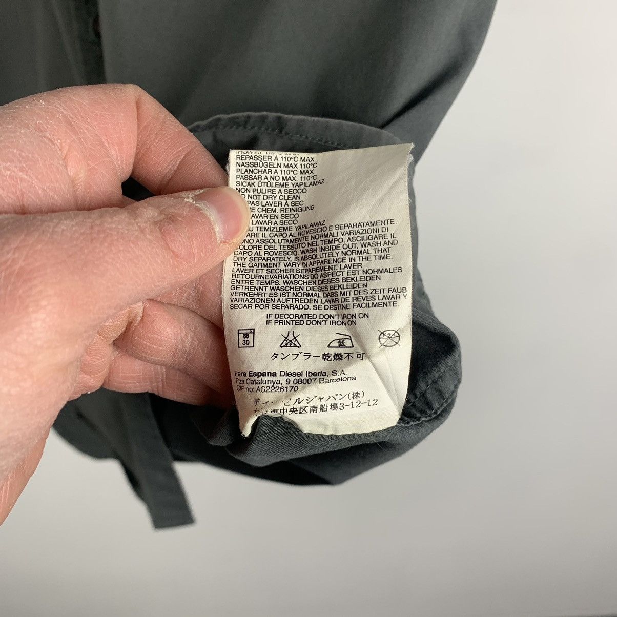 Diesel Vintage Diesel Multipocket Shirt Short Sleeve Size XL Faded Size US XL / EU 56 / 4 - 17 Thumbnail