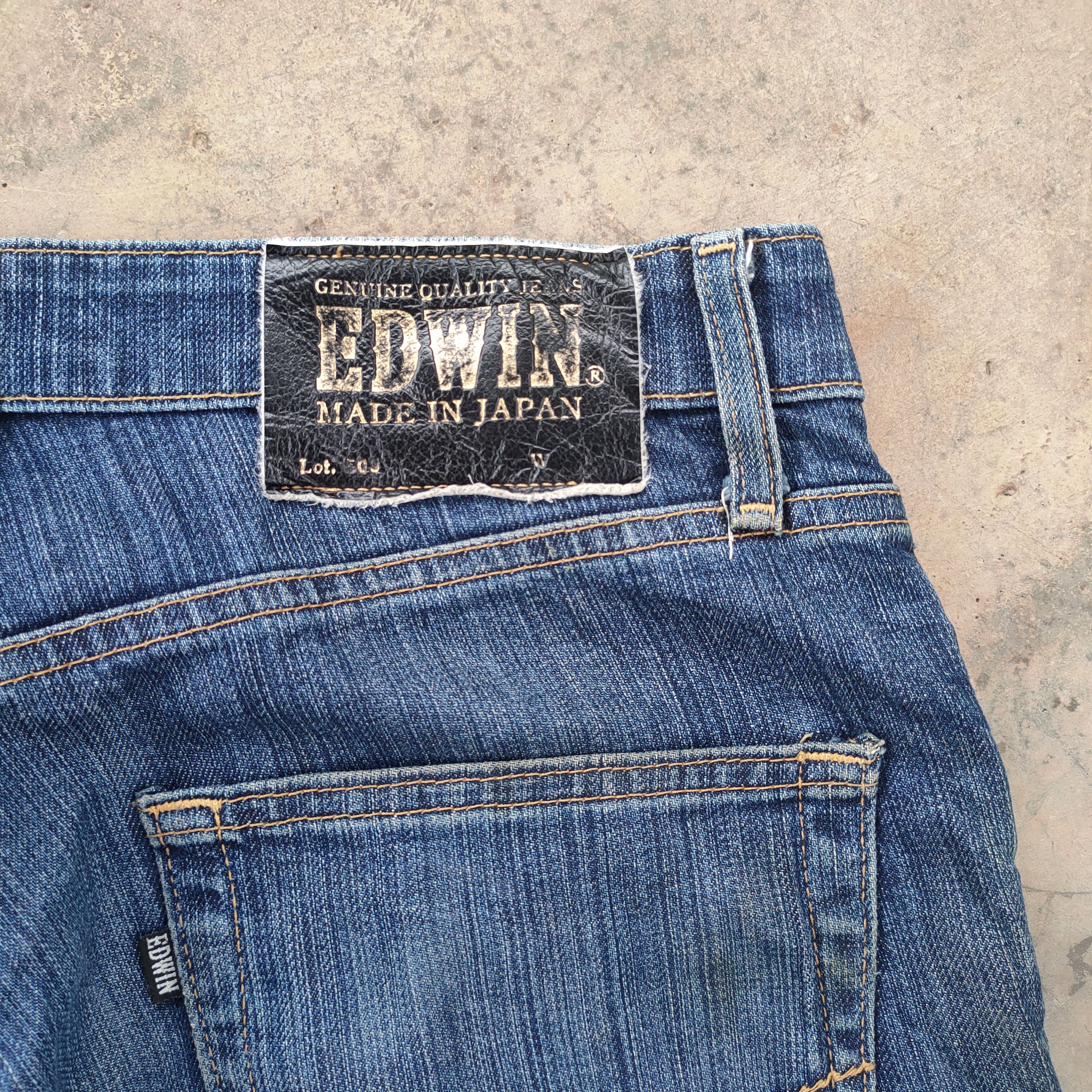 Edwin W32 VINTAGE EDWIN RUSTY FADED DISTRESSED JEAN DENIM PANTS Size US 32 / EU 48 - 9 Thumbnail