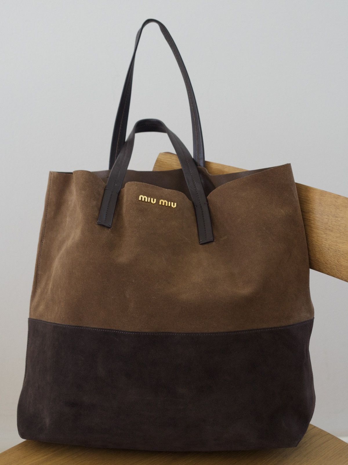 Miu Miu Miu Miu Two-Toned Tote Bag Size ONE SIZE - 1 Thumbnail