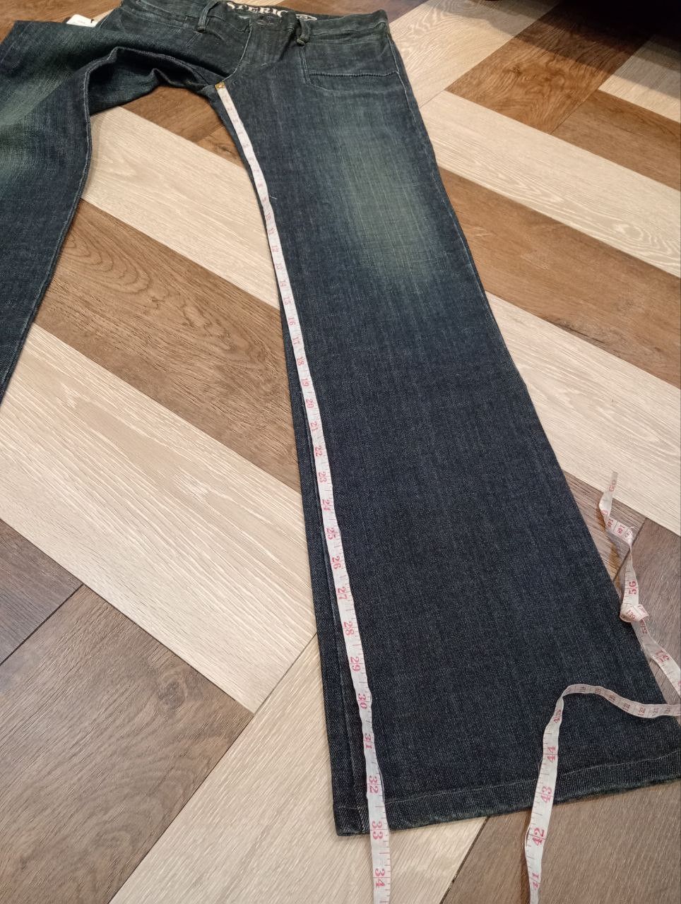 Hysteric Glamour HYSTERIC GLAMOUR JAPAN INDIGO STRETCH FLARED PANTS Size US 30 / EU 46 - 16 Thumbnail