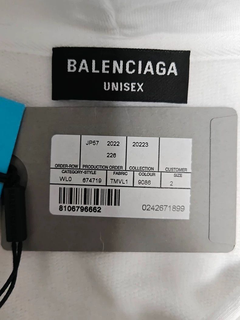 Balenciaga Balenciaga 23ss Wfp Charity Co-branded Zip Hoodie Jacket 25 Size US M / EU 48-50 / 2 - 6 Thumbnail