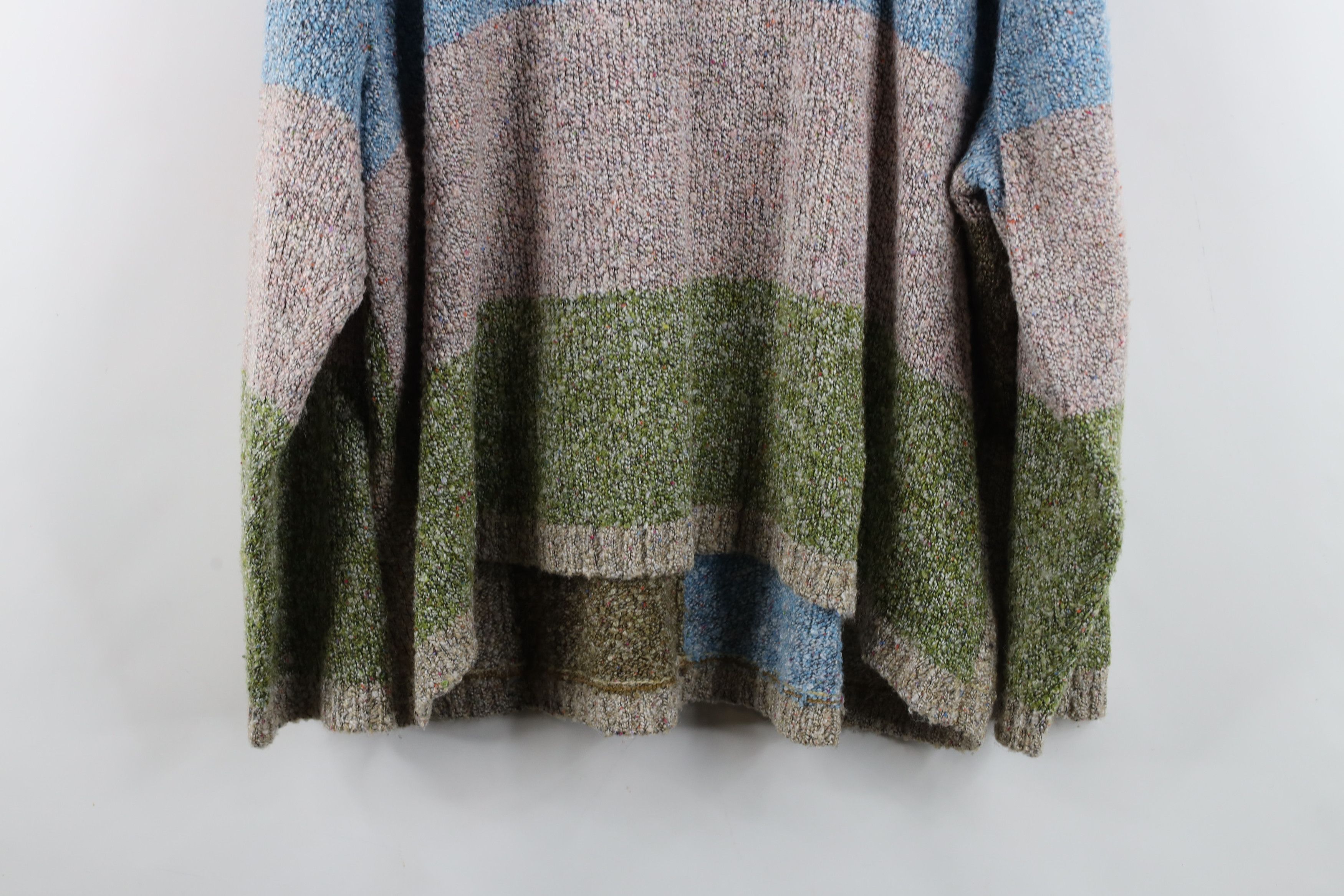 Vintage Vintage 90s Streetwear Blend Marled Knit Checkered Sweater Size 3XL / US 20-22 - 11 Thumbnail