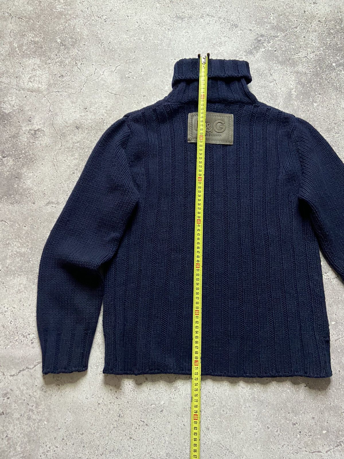 Dolce & Gabbana D&G Dolce&Gabbana Vintage Wool Turtleneck Knit Sweater Size US L / EU 52-54 / 3 - 12 Thumbnail