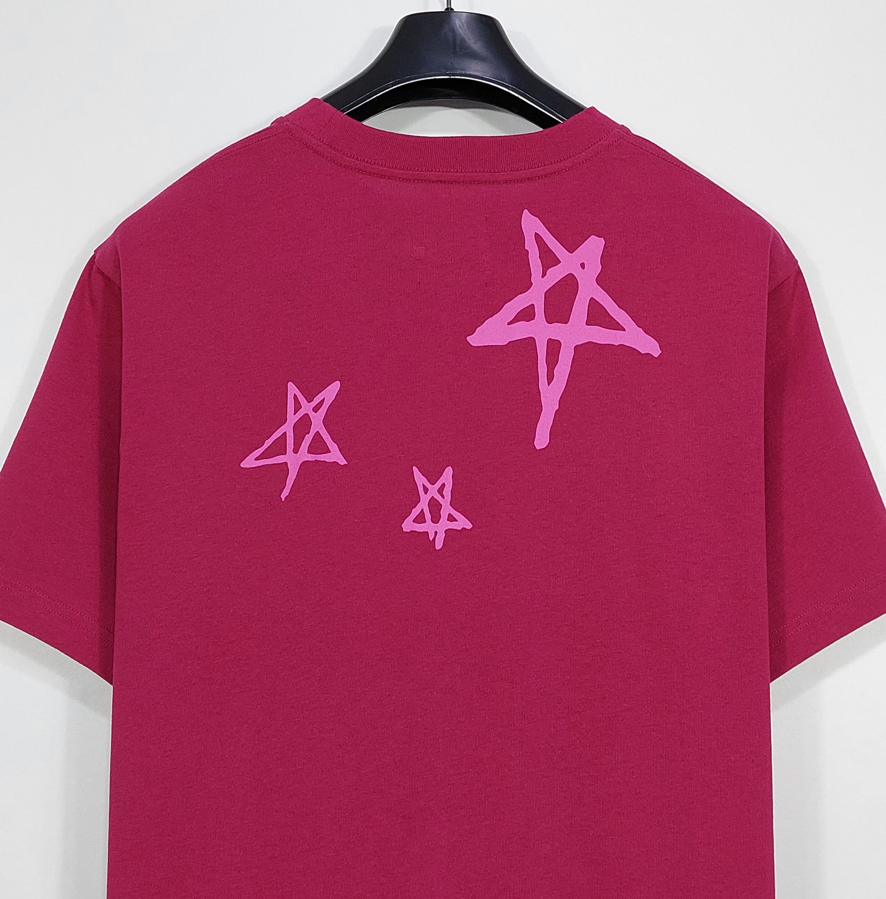 Heaven by Marc Jacobs angry strawberry print cotton tshirt - magenta L Size US L / EU 52-54 / 3 - 11 Thumbnail