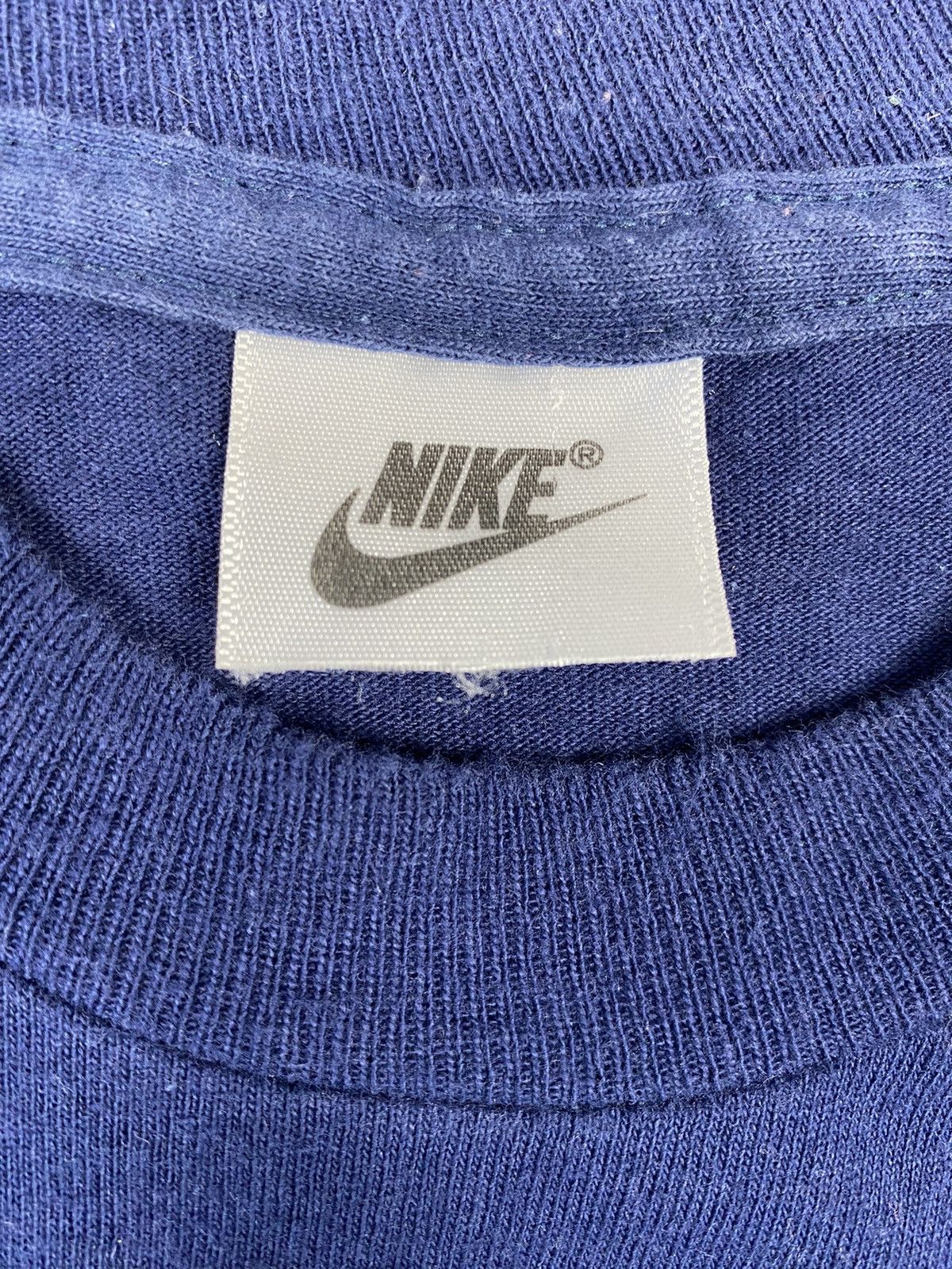 Nike × Vintage Vintage 90s Nike USA Just Do It Big Logo Rare T Shirt Tee Size US L / EU 52-54 / 3 - 12 Thumbnail