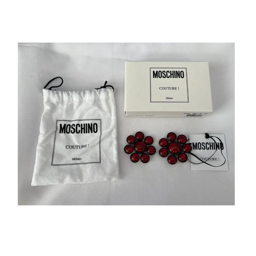 Moschino SS20 Moschino Couture Jeremy Scott Flower Clip On Earrings Size ONE SIZE - 2 Thumbnail